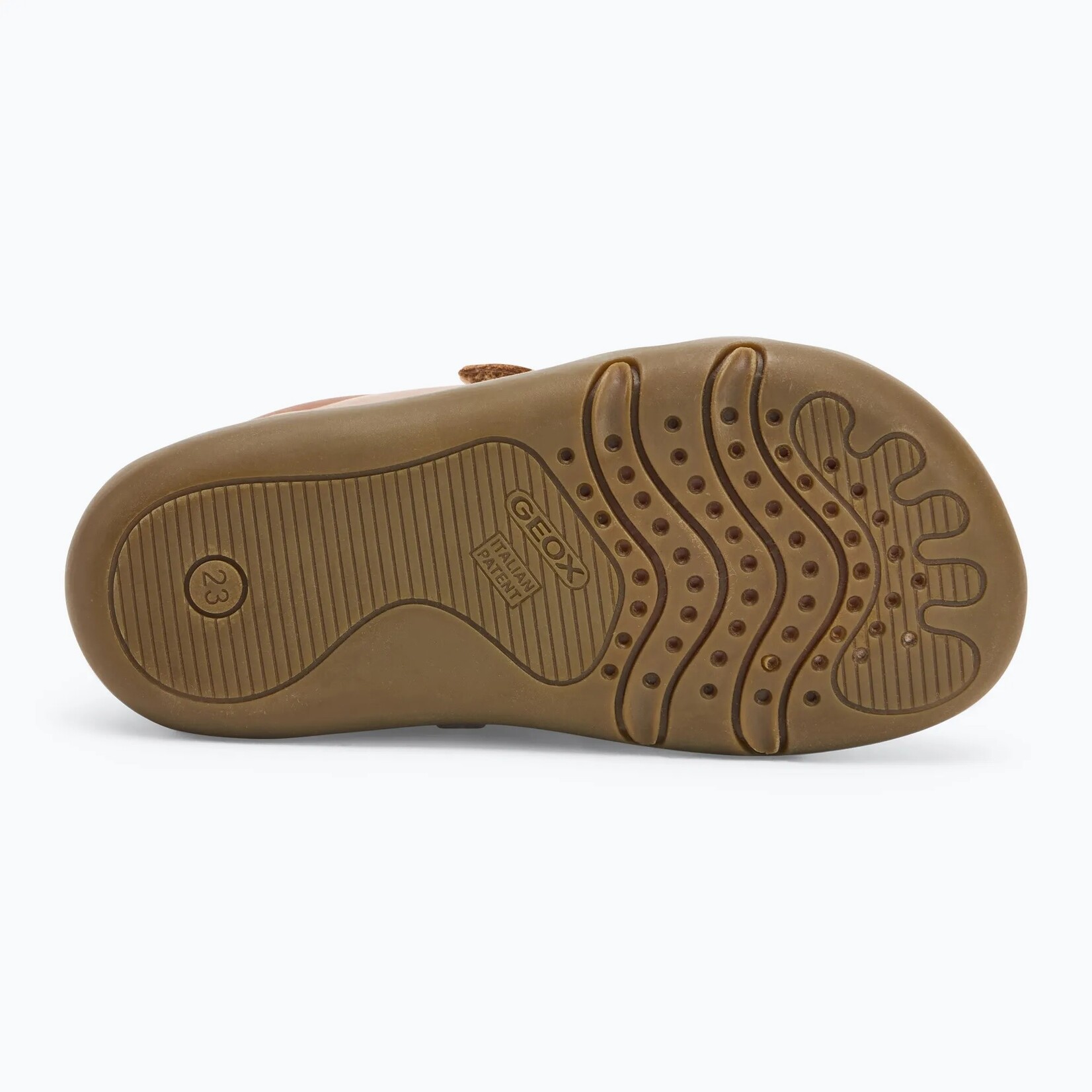 Geox GEOX - Bottillons de cuir 'B Steppieup - Cognac'