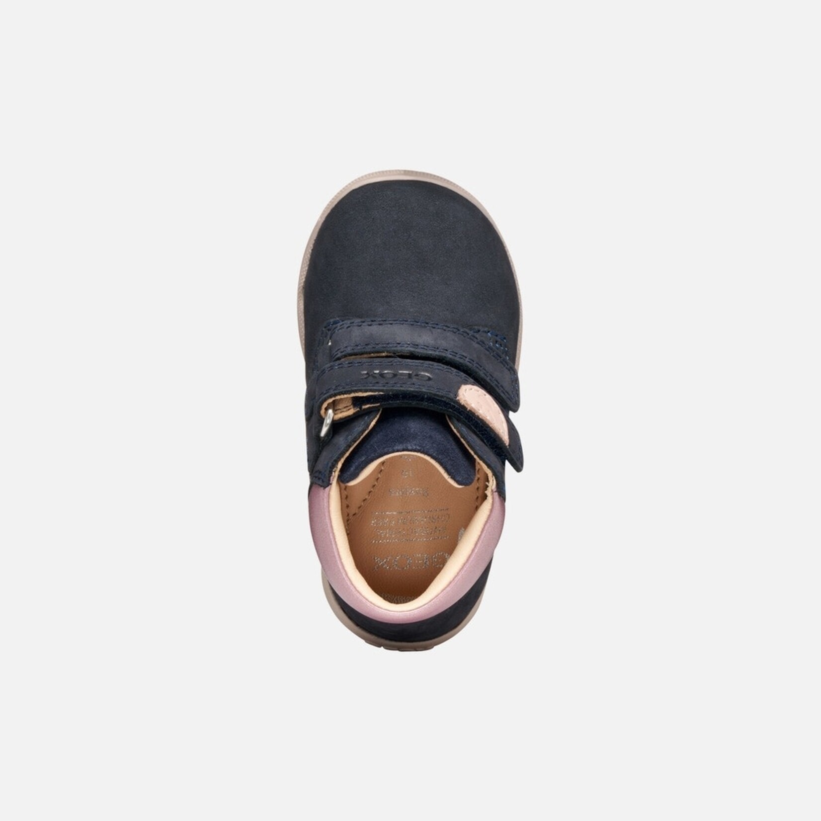 Geox GEOX - Chaussures bottillon de cuir 'B. Macchia - Navy/Light Rose'