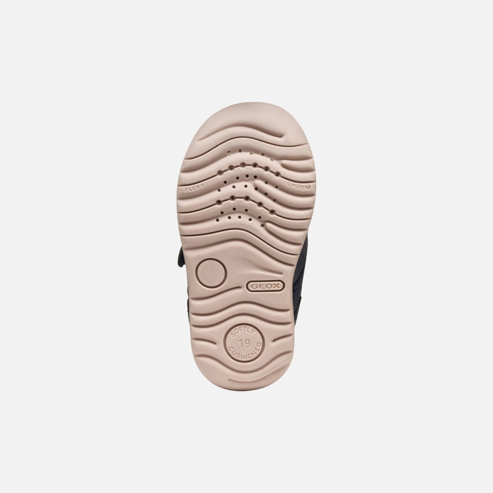 Geox GEOX - Chaussures bottillon de cuir 'B. Macchia - Navy/Light Rose'