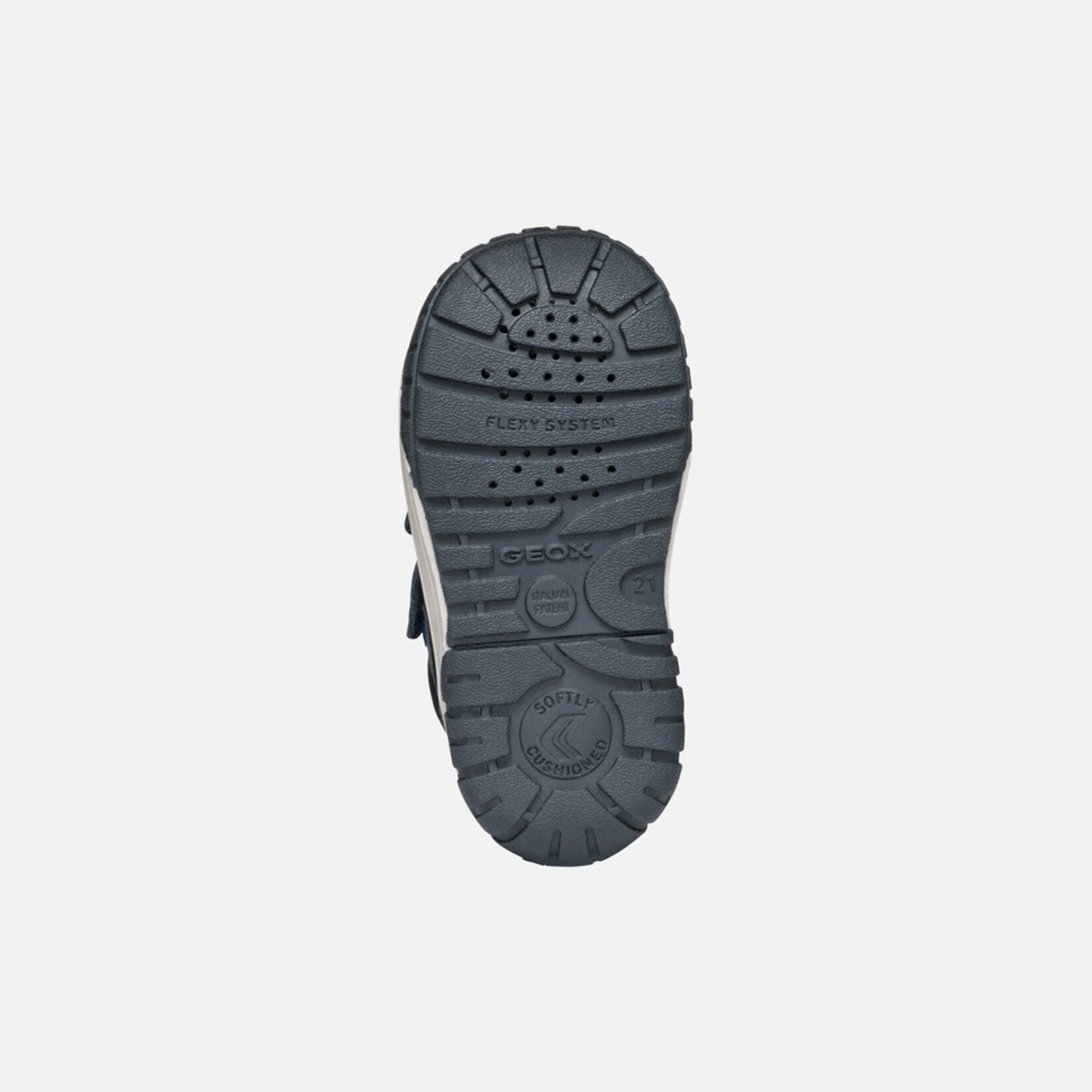 Geox GEOX - Bottes mi-saison avec doublures et imperméables 'Omar - Suède et nylon - Noir/Bleu marin'