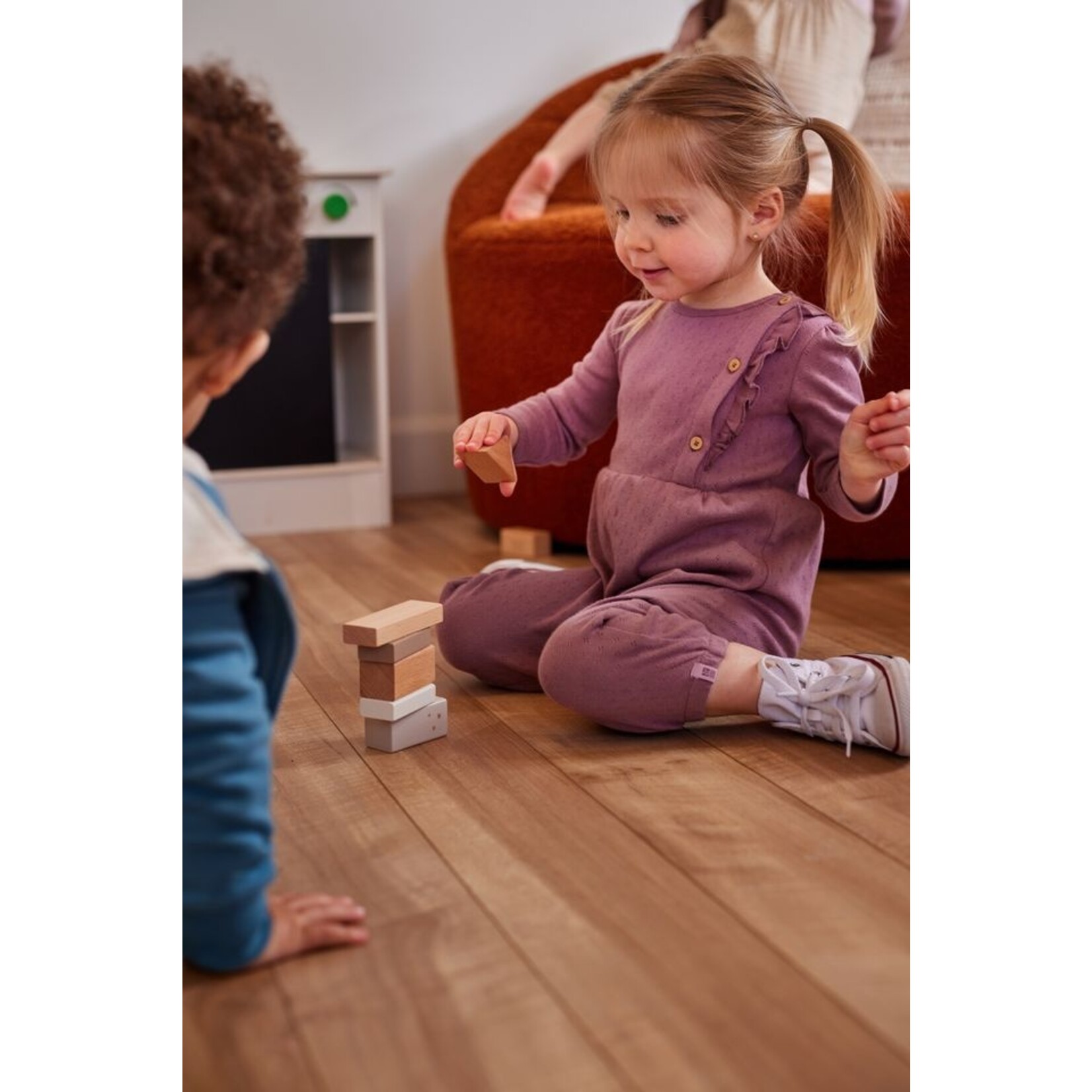 Nanö NANÖ - 2-piece set - Purple romper with matching headband