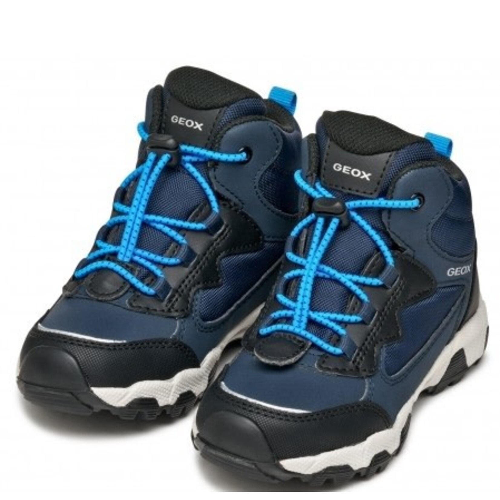 Geox GEOX - Bottes mi-saison imperméables 'J. Magnetar B.B ABX - Navy/Sky'