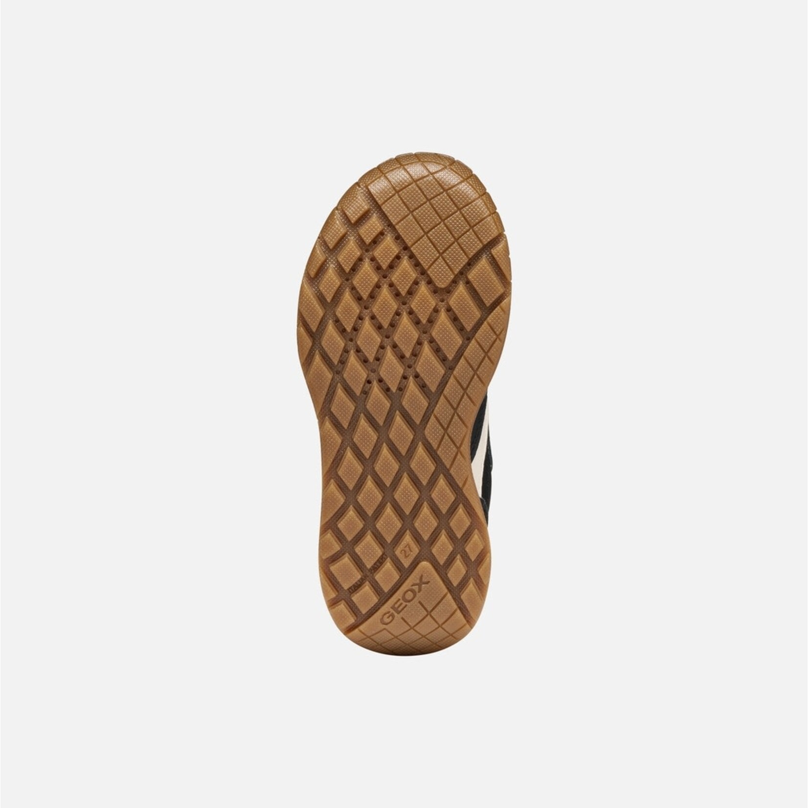 Geox GEOX - Chaussures en cuir synthétique 'J. Rann-E - Noir/Ivoire'