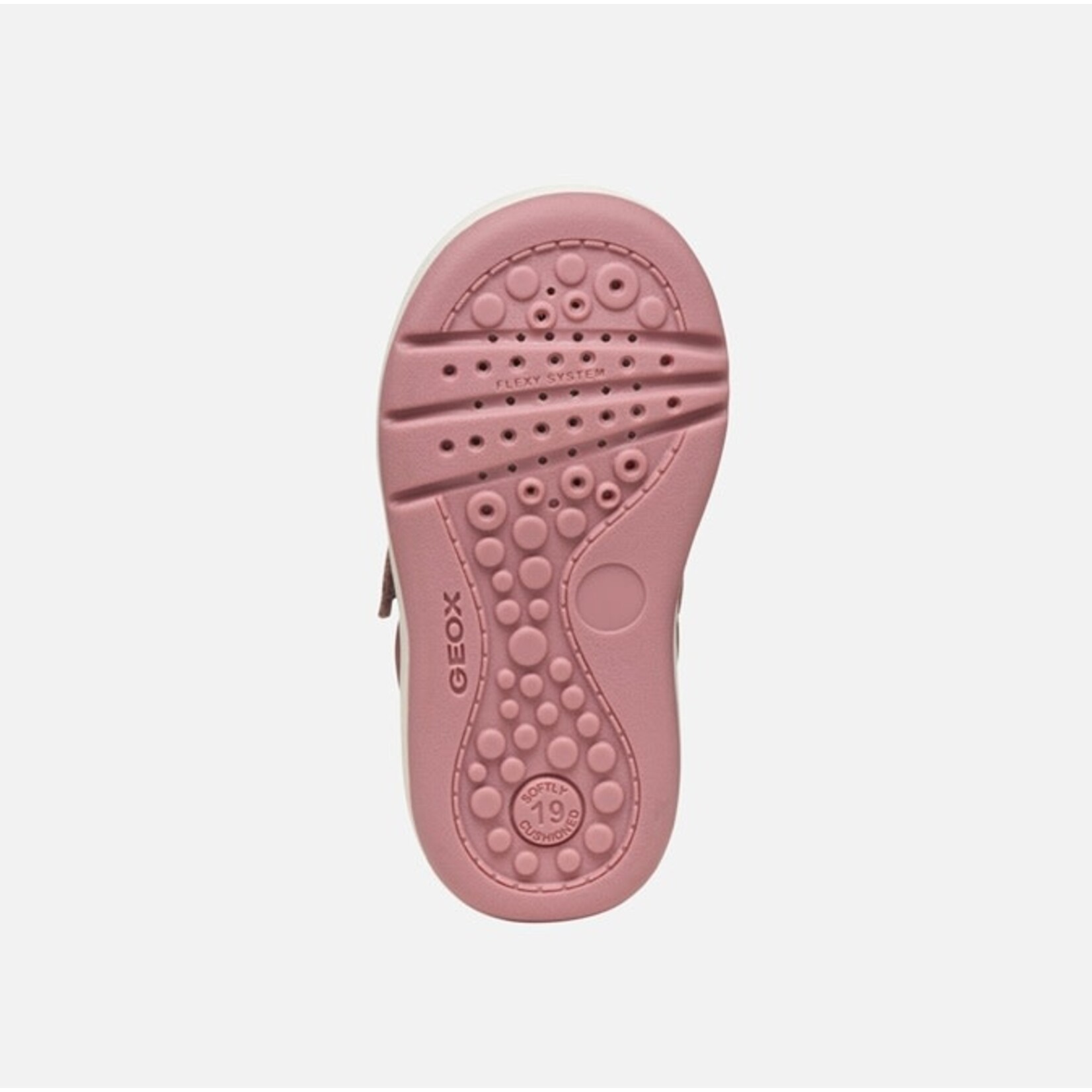 Geox GEOX - Velcro shoes 'B Biglia - Pink/Dark Mauve'