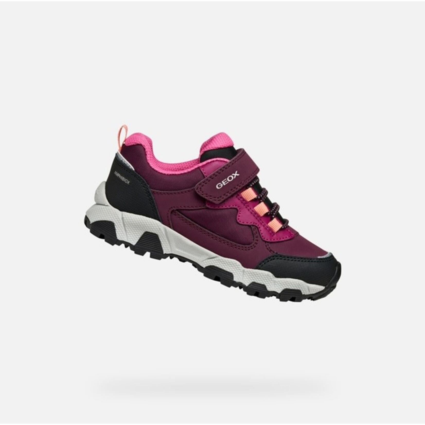 Geox GEOX - Waterproof mid-season boots 'J. Magnetar G.B ABX - Bordeaux'