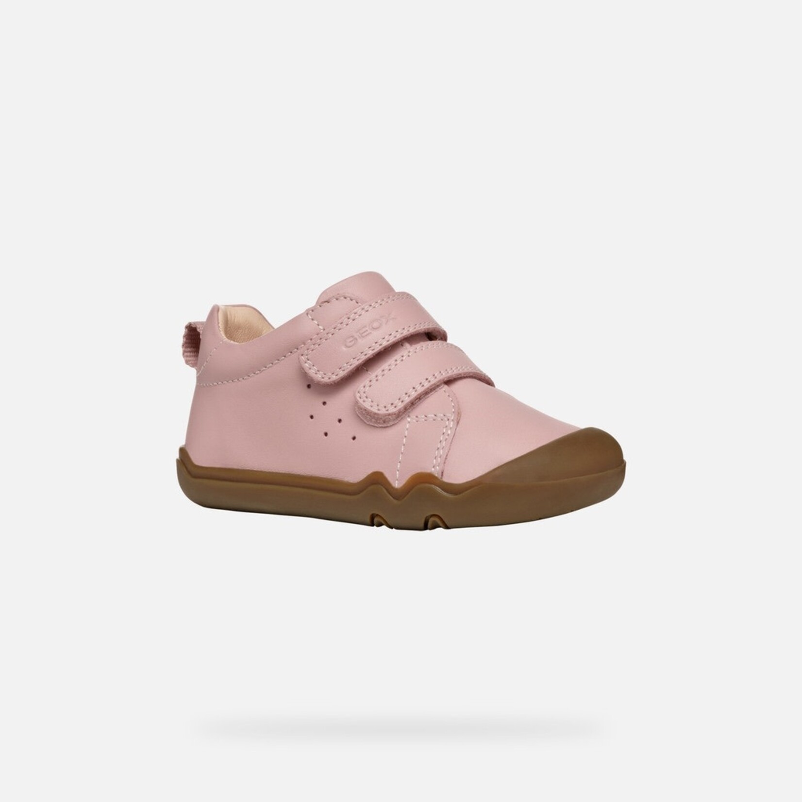 Geox GEOX - Bottillon de cuir 'B Steppieup - Vieux rose'