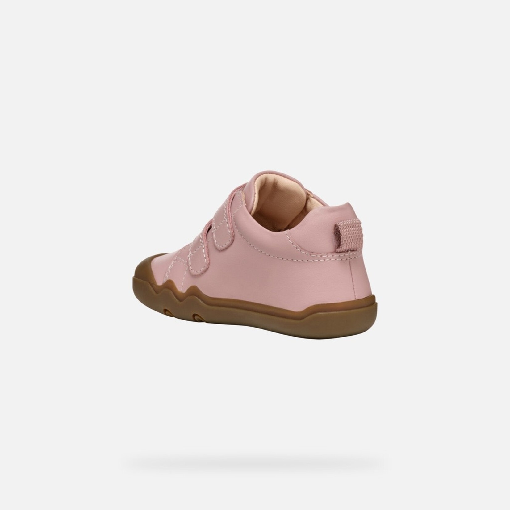 Geox GEOX - Bottillon de cuir 'B Steppieup - Vieux rose'