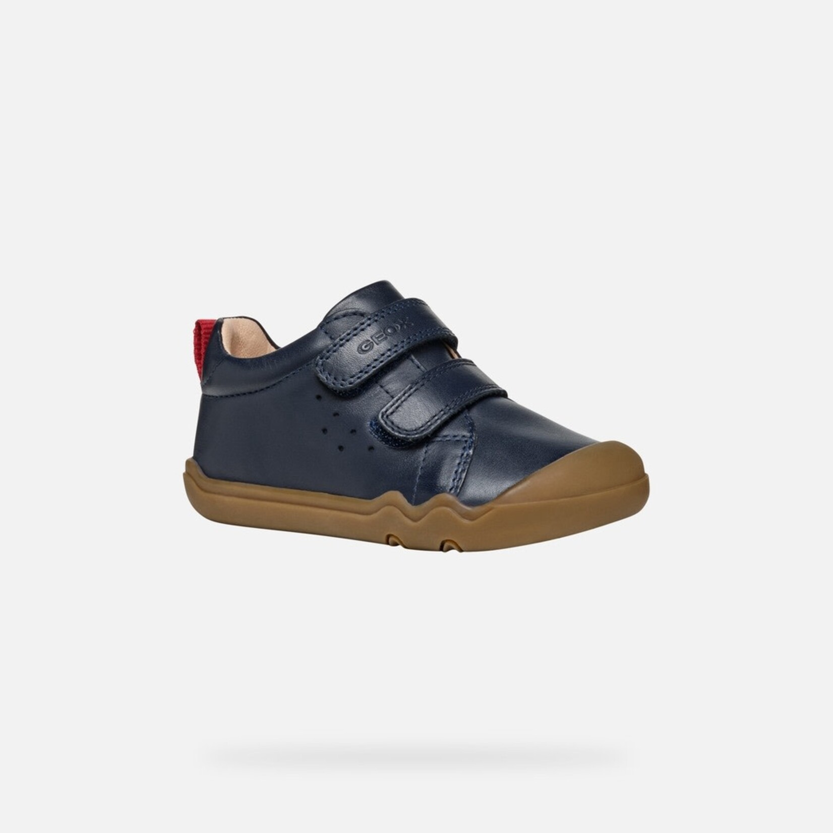 Geox GEOX - Bottillon de cuir 'B Steppieup - Bleu marine'
