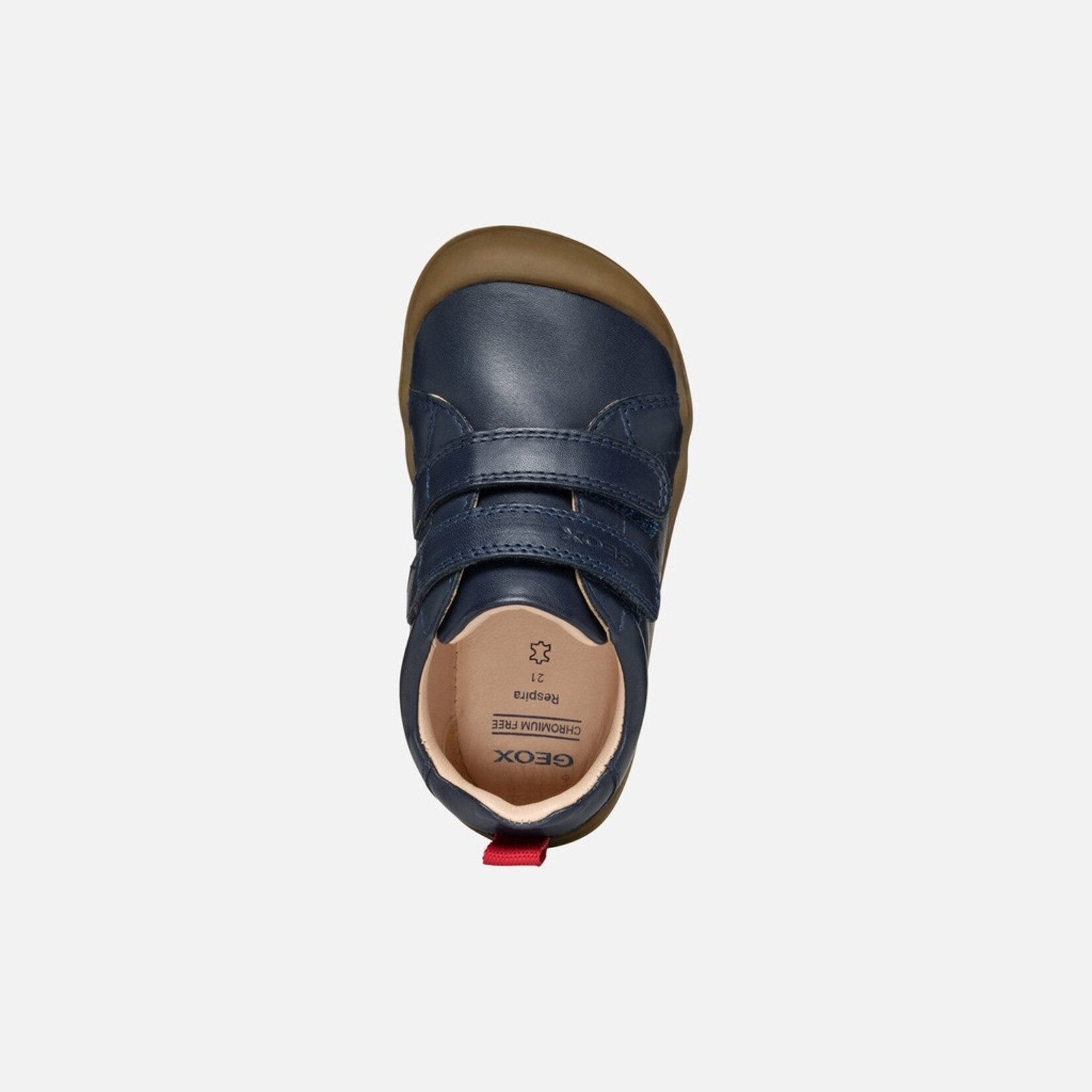 Geox GEOX - Bottillon de cuir 'B Steppieup - Bleu marine'