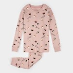 Petit Lem PETIT LEM - Pink sushi print pajama set
