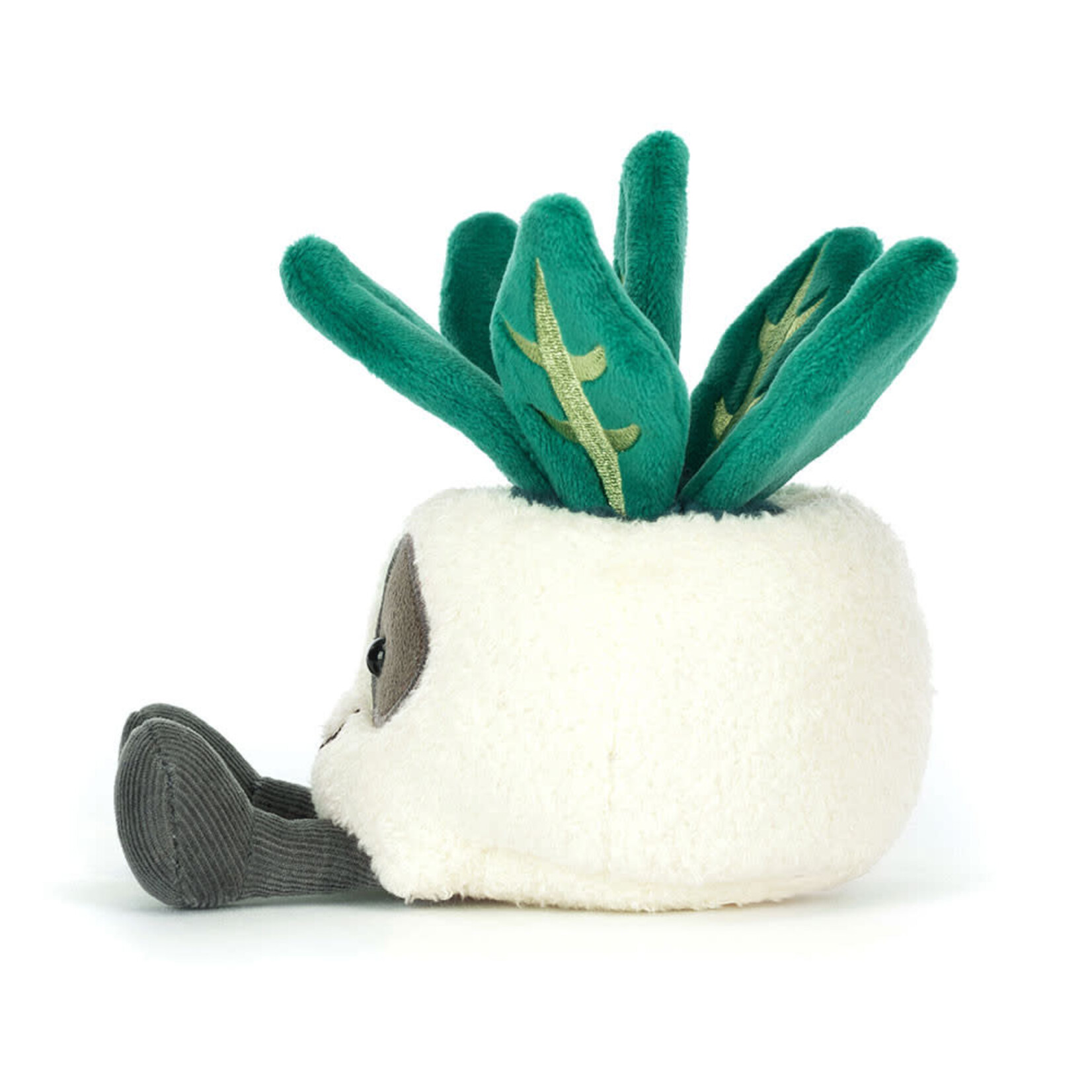 Jellycat JELLYCAT - Plante d'Halloween en peluche avec pot en tête de squelette 'Amuseables Skull Planter'