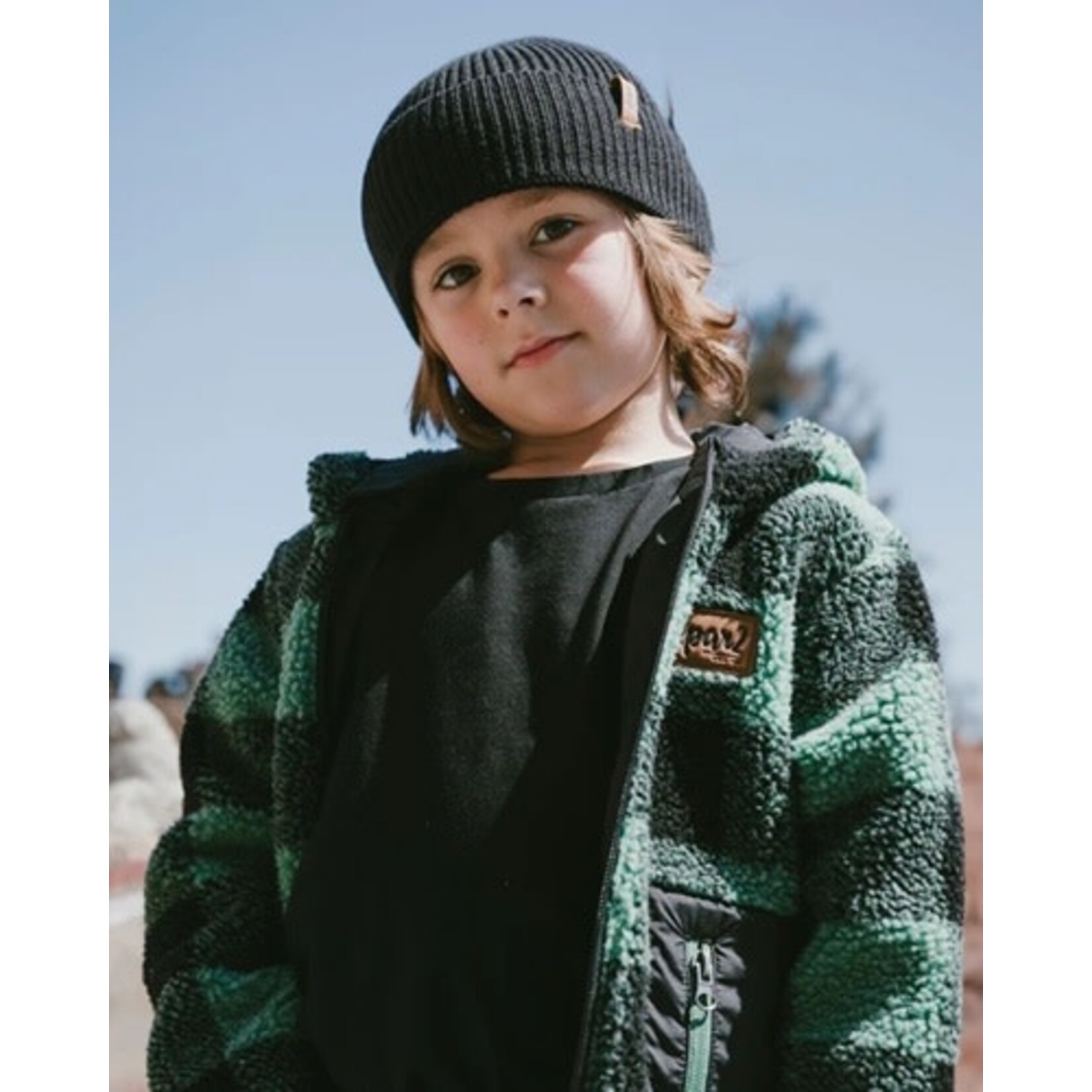 Deux par Deux DEUX PAR DEUX - Mid-season knitted hat 'Anthracite'