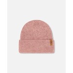 Deux par Deux DEUX PAR DEUX - Tuque/Bonnet en tricot mi-saison 'Vieux rose'