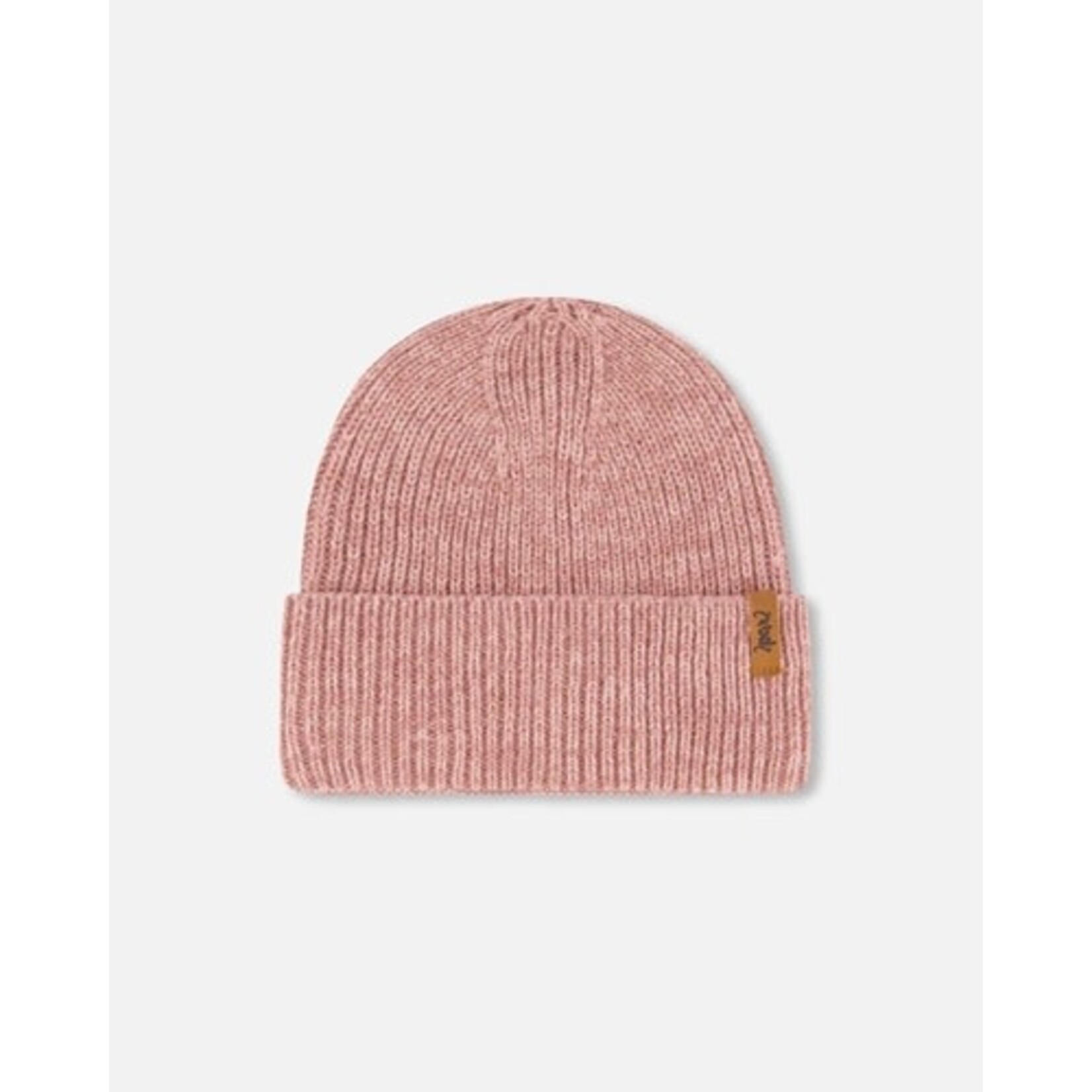 Deux par Deux DEUX PAR DEUX - Mid-season knitted hat 'Dusty Pink'