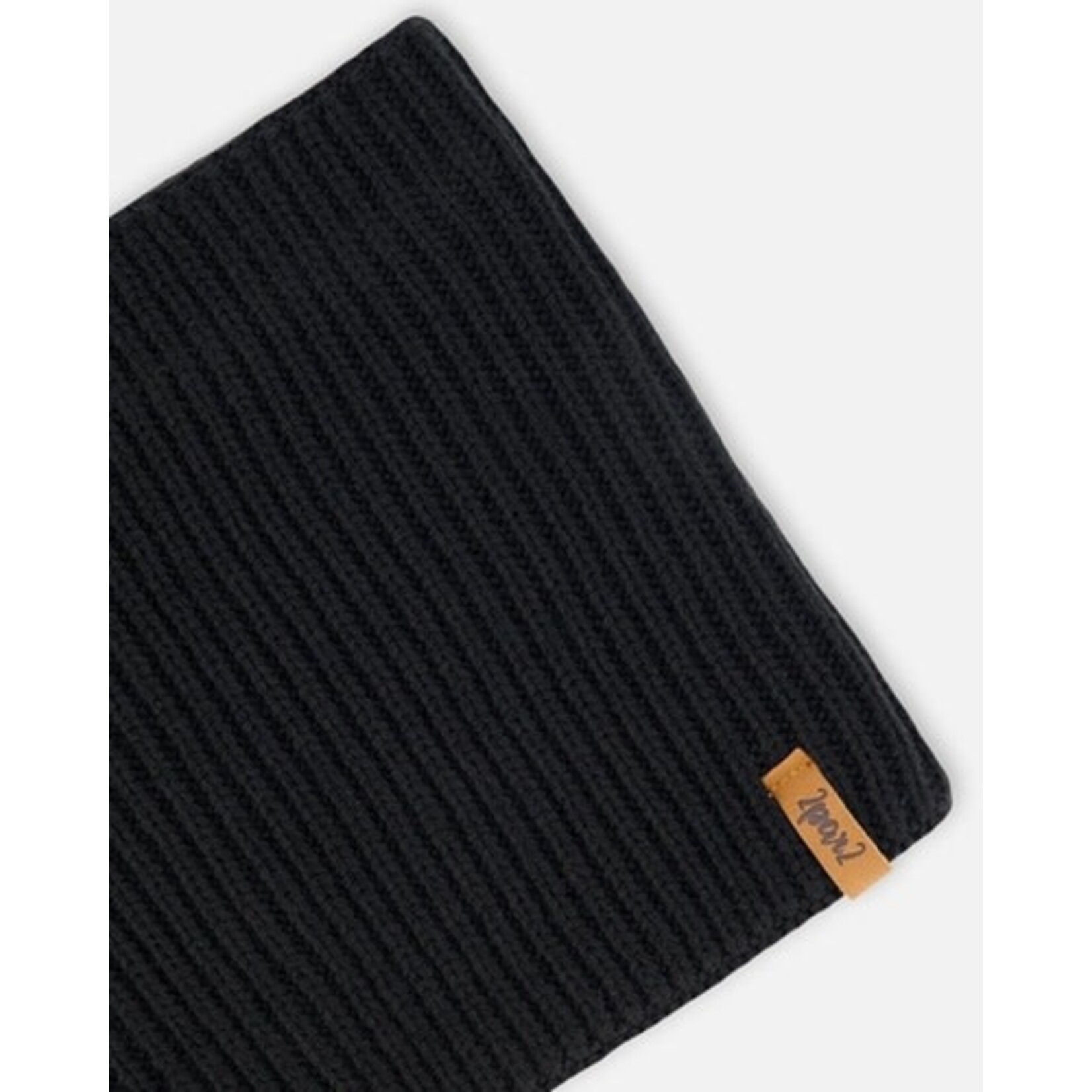 Deux par Deux DEUX PAR DEUX -  Mid-season knitted neck warmer 'Anthracite'
