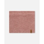 Deux par Deux DEUX PAR DEUX - Mid-season knitted neck warmer 'Dusty Pink'