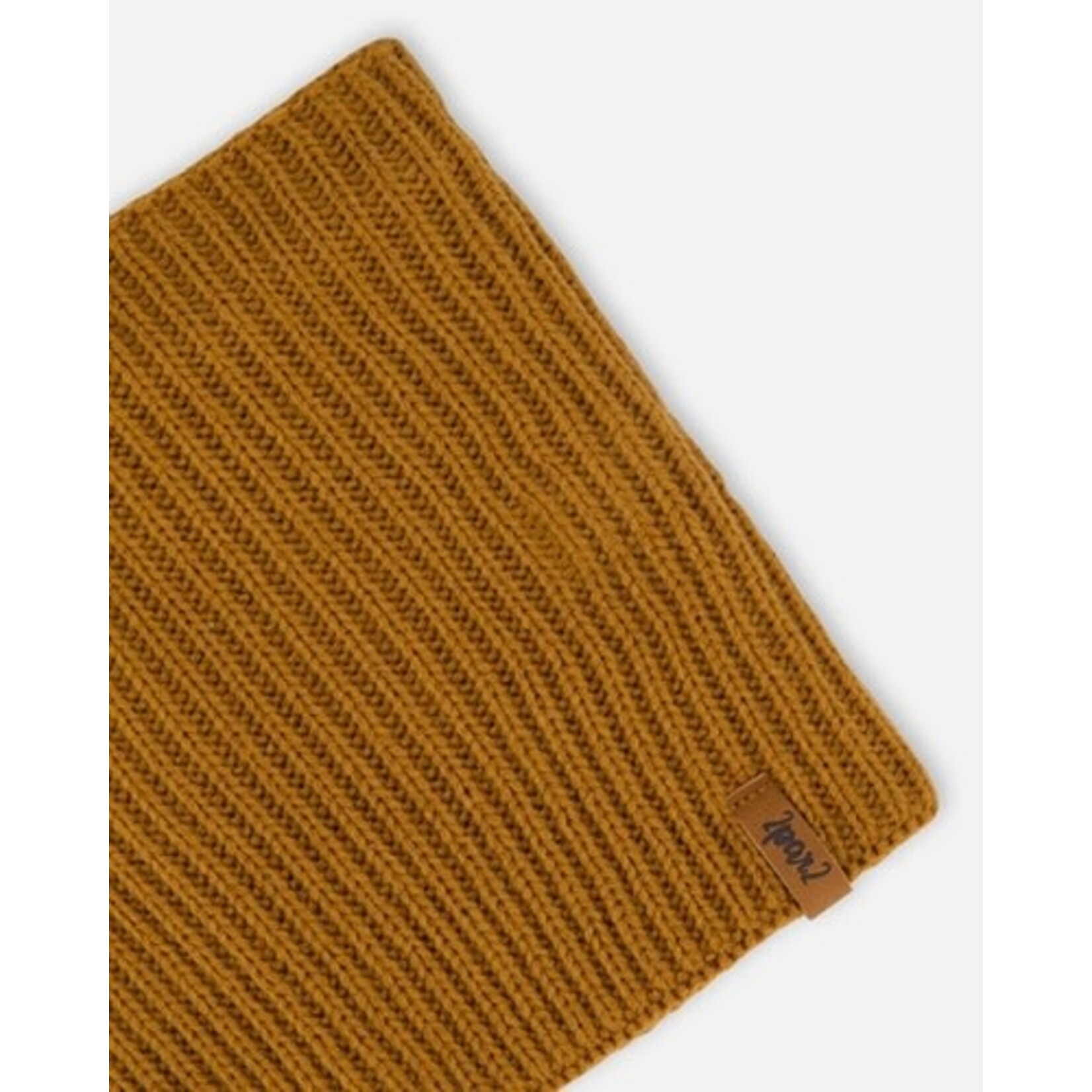 Deux par Deux DEUX PAR DEUX -  Mid-season knitted neck warmer 'Pecan Brown'