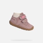 Geox GEOX - Chaussures bottillon de cuir 'B. Macchia - Dark Pink/Light Rose'