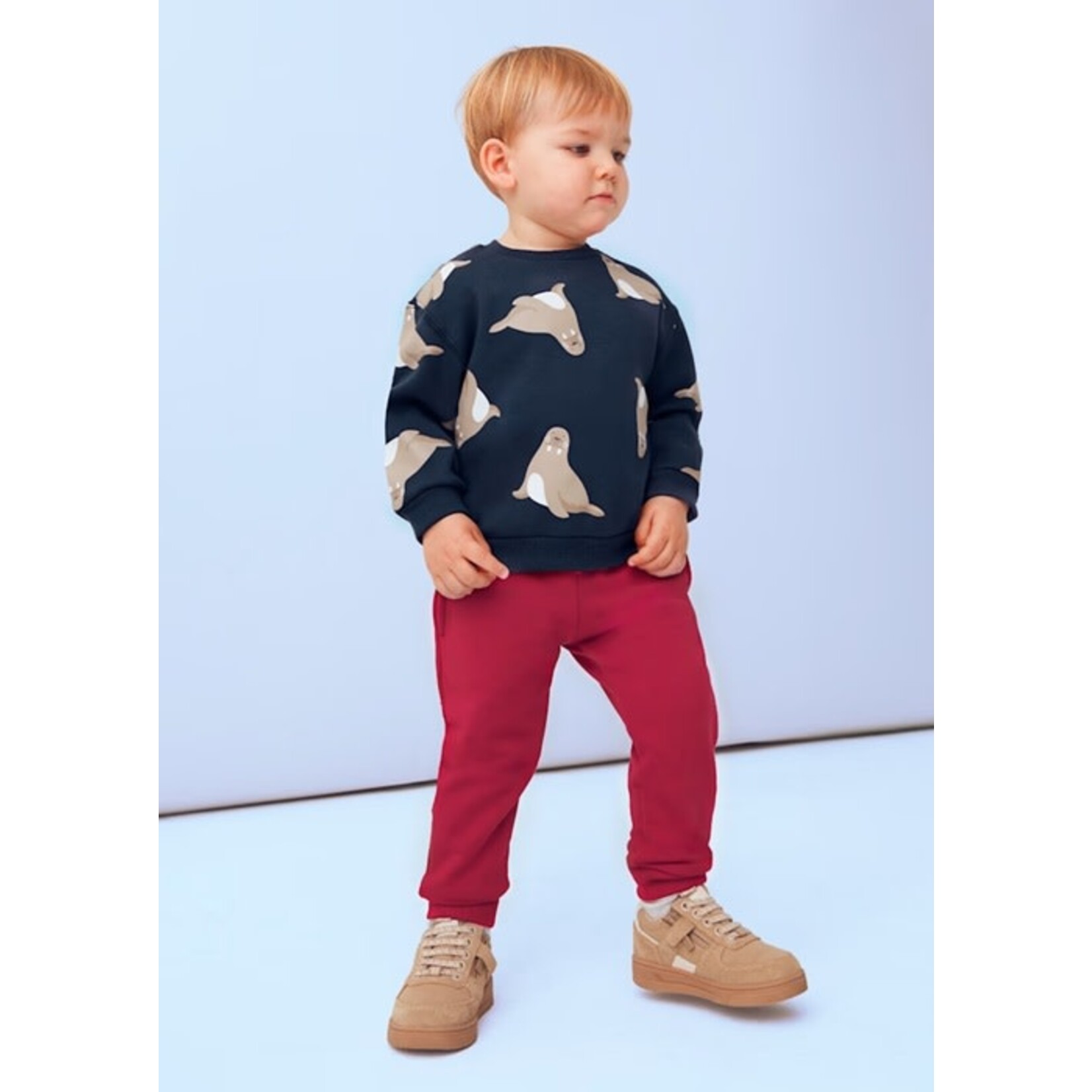Mayoral MAYORAL - Unisex basic red sports pants