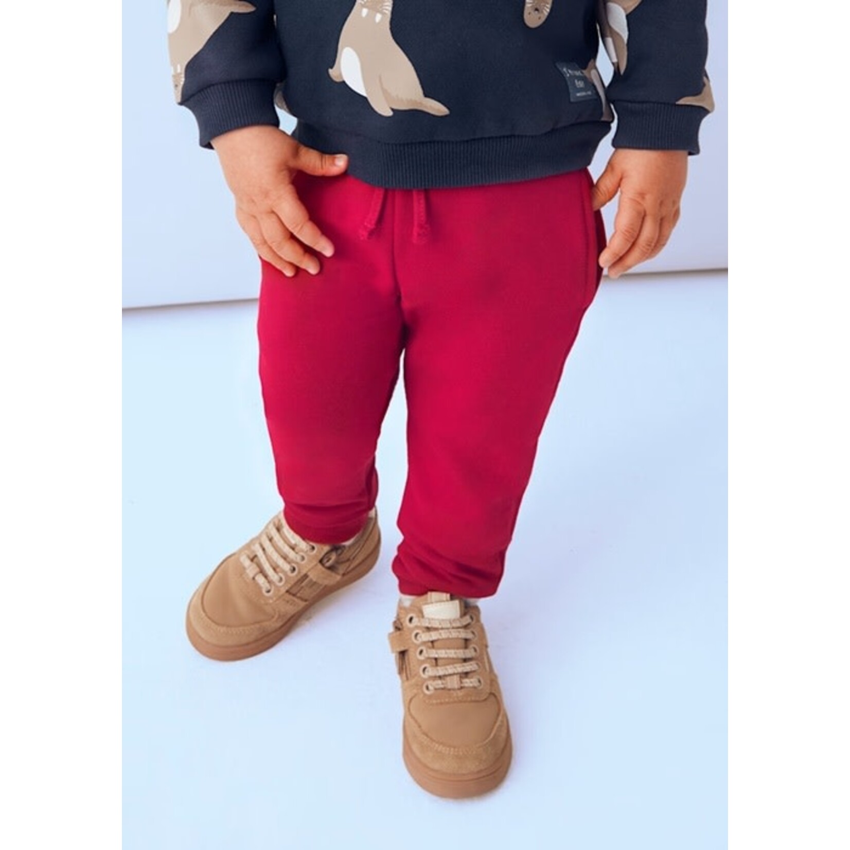 Mayoral MAYORAL - Pantalon sportif basique rouge unisexe