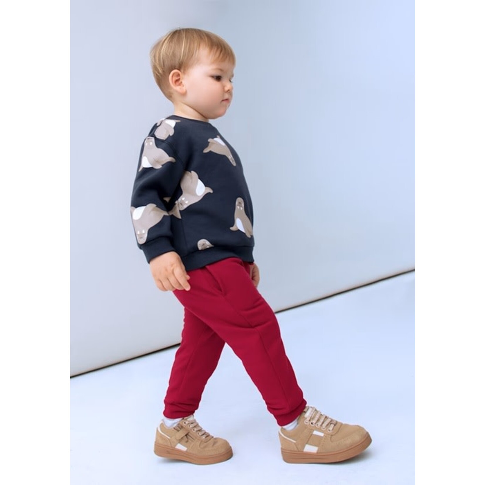 Mayoral MAYORAL - Pantalon sportif basique rouge unisexe