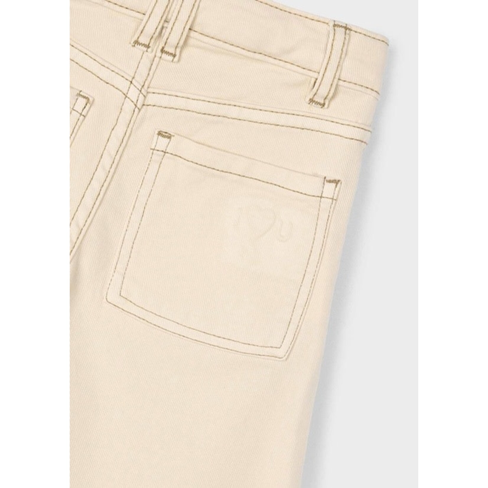 Mayoral MAYORAL - Beige cream twill pants