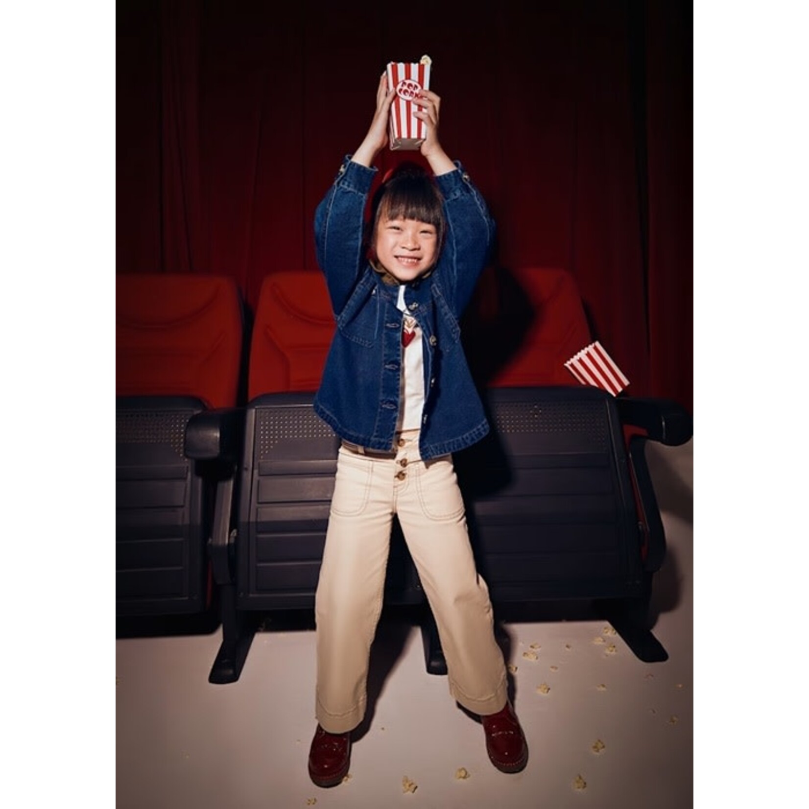 Mayoral MAYORAL - Beige cream twill pants