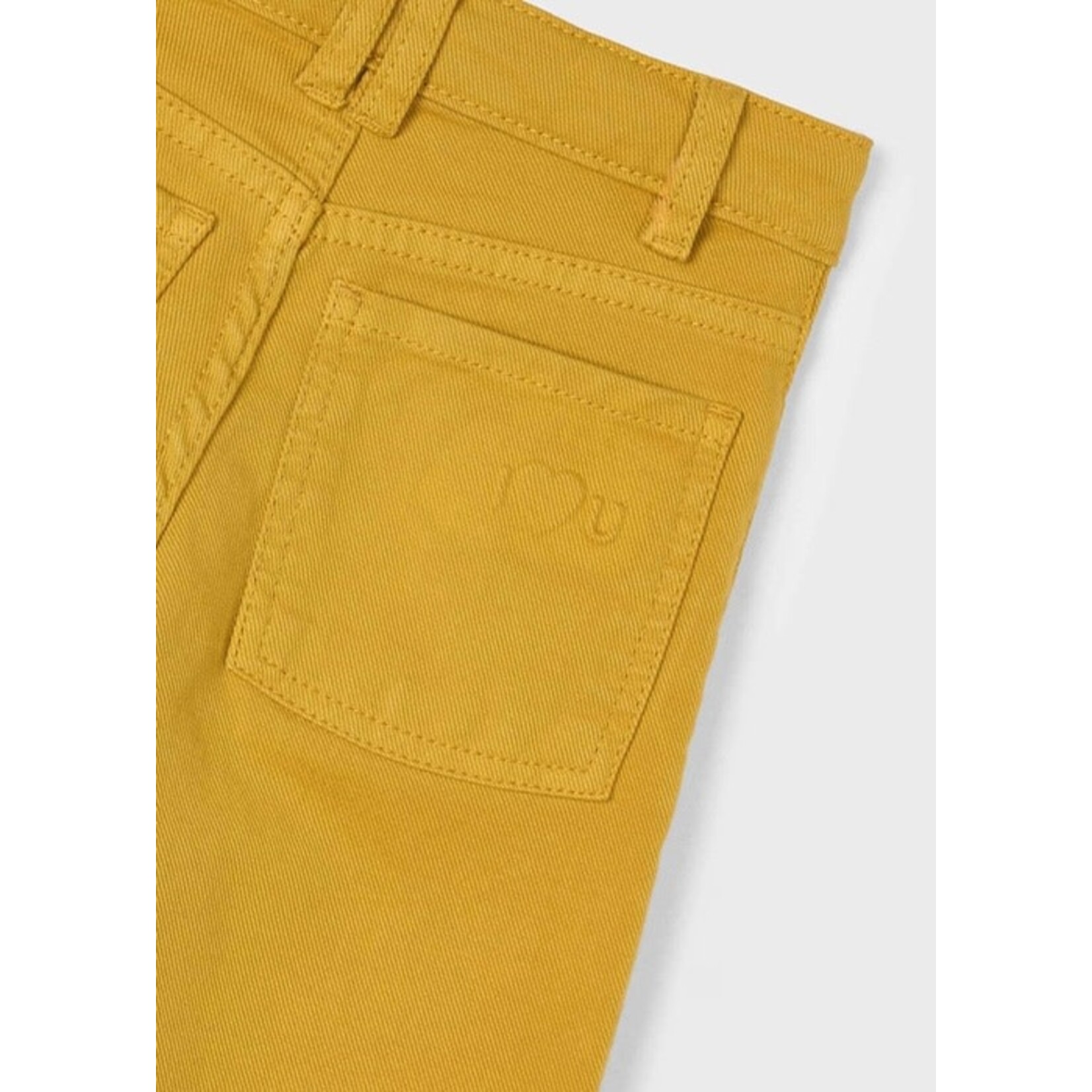 Mayoral MAYORAL - Pantalon jaune moutarde sergé