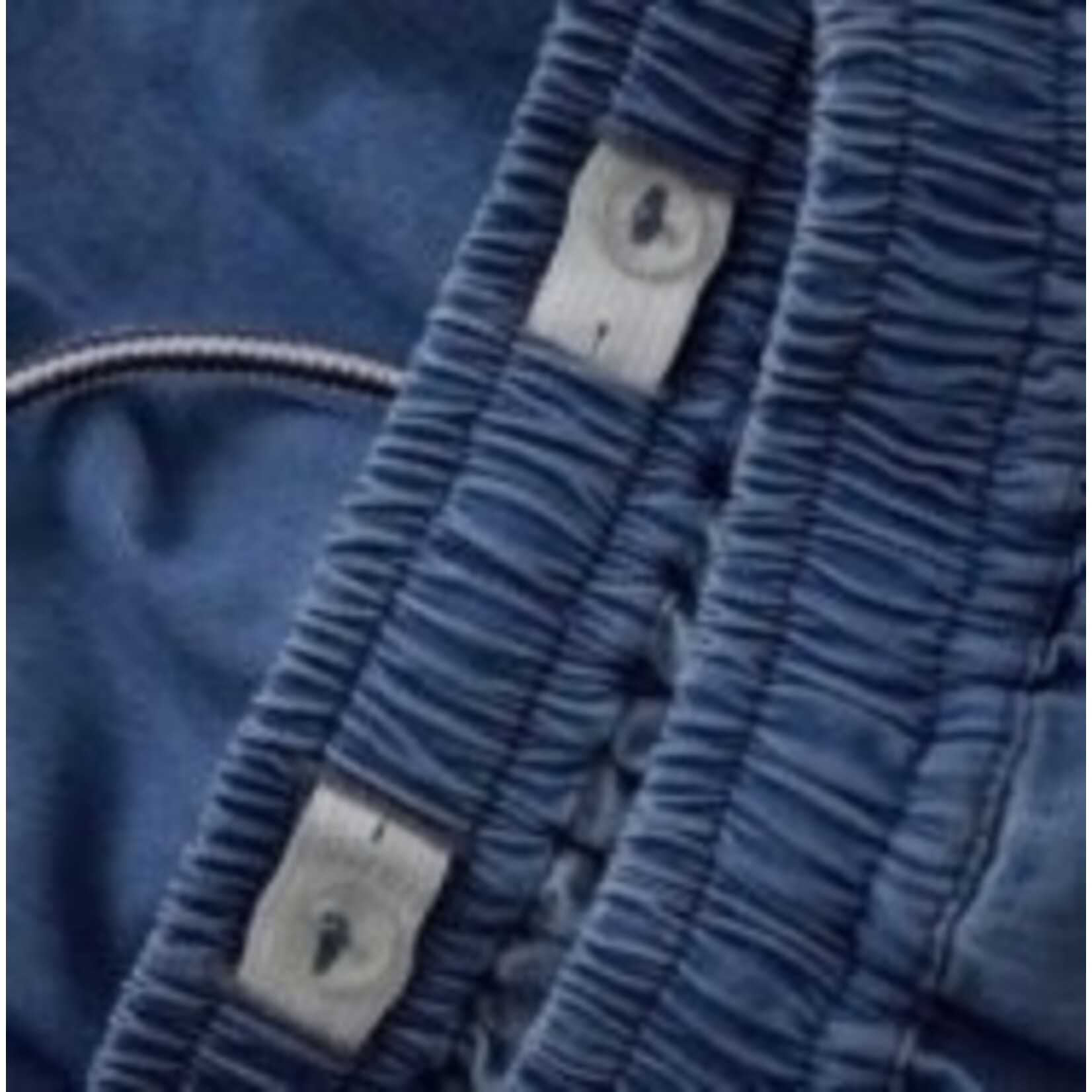 Minymo MINYMO - Denim skirt with drawstring waist and pockets