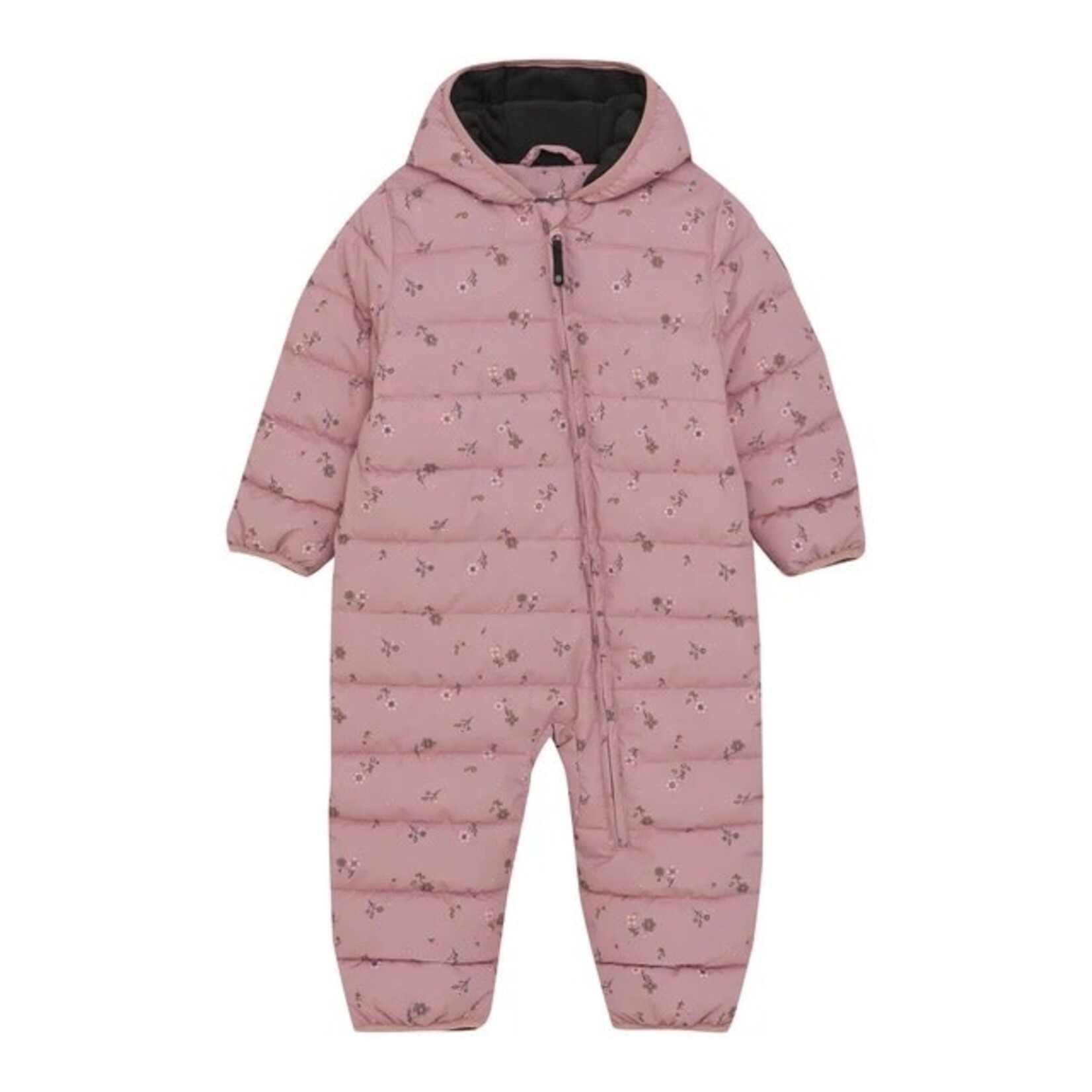 Color Kids COLORKIDS - Combinaison de neige Rose avec petites fleurs