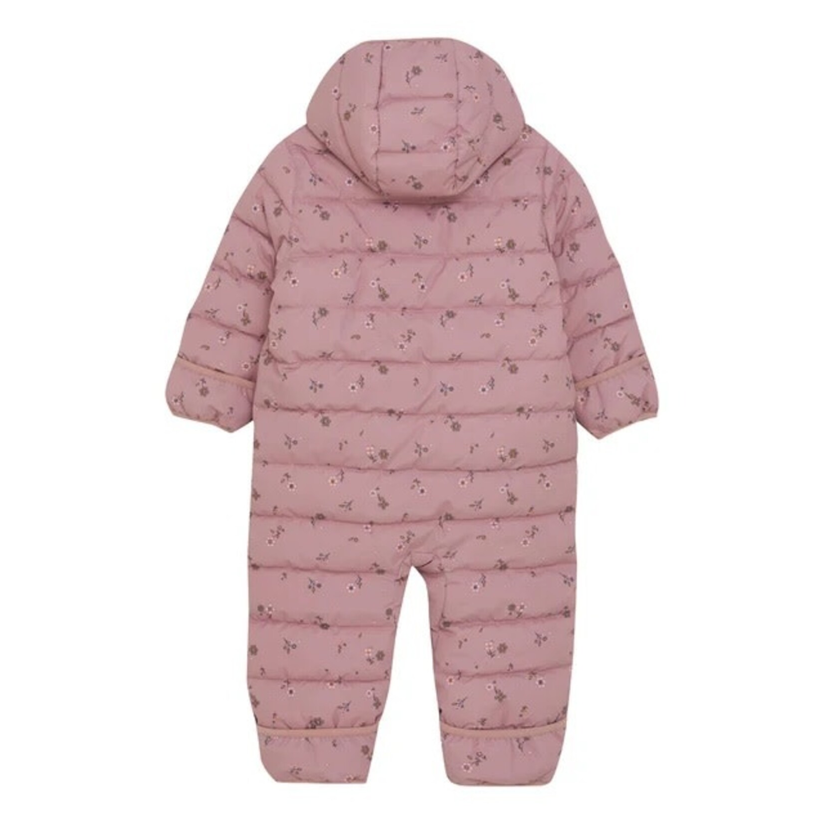 Color Kids COLORKIDS - Combinaison de neige Rose avec petites fleurs