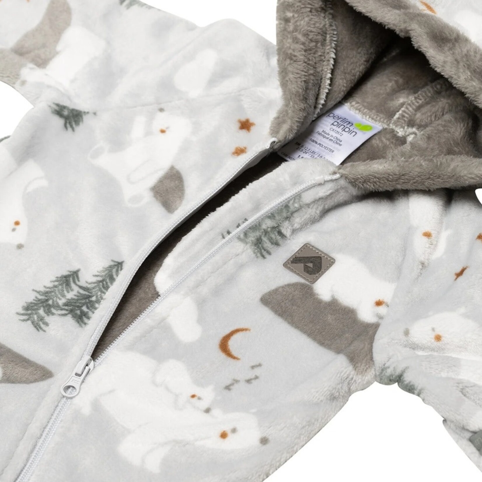 Perlimpinpin PERLIMPINPIN - Combinaison en peluche pour bébé 'Ours' - 1.5 TOGS