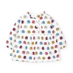 Boboli BOBOLI - Baby dress with hedgehog print