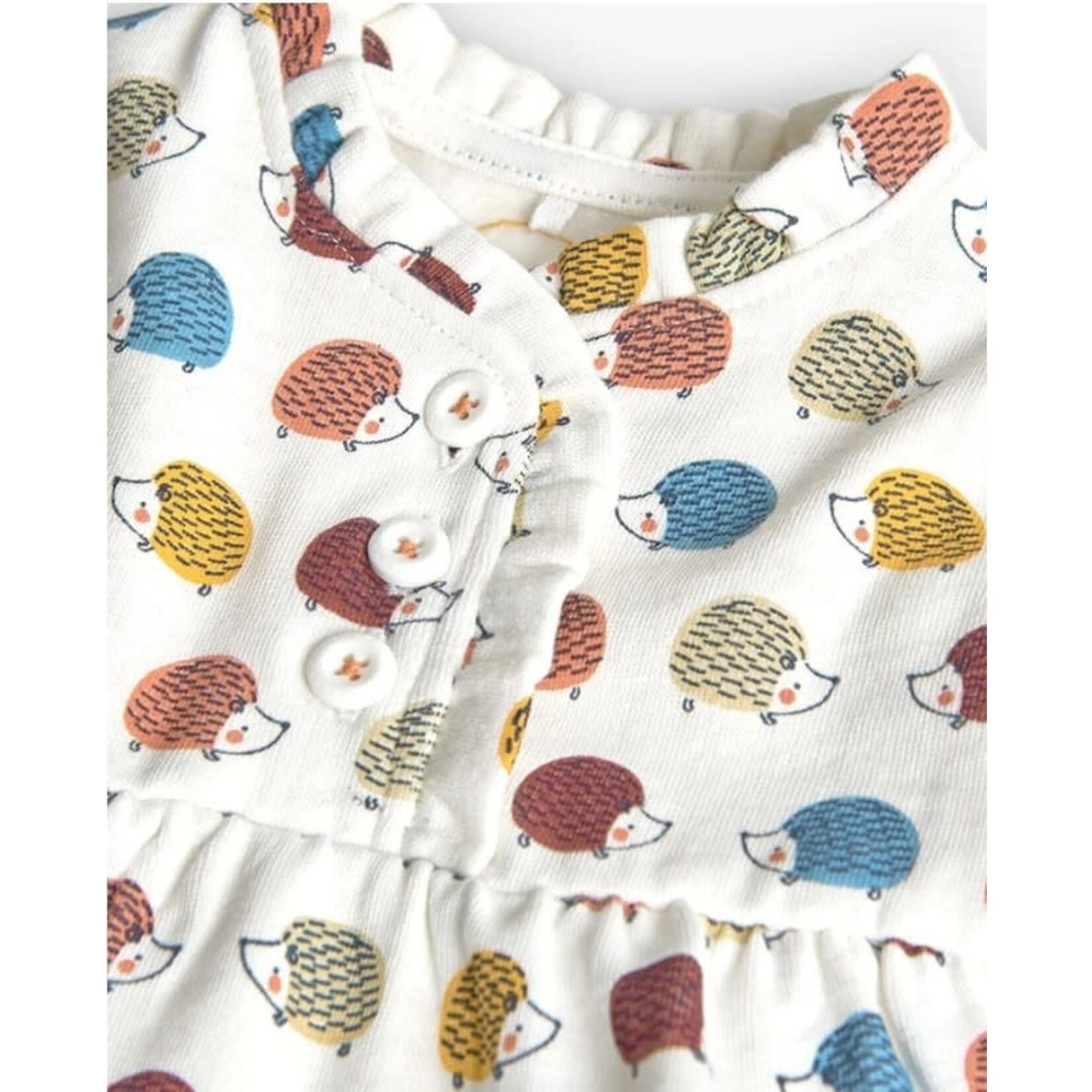 Boboli BOBOLI - Baby dress with hedgehog print