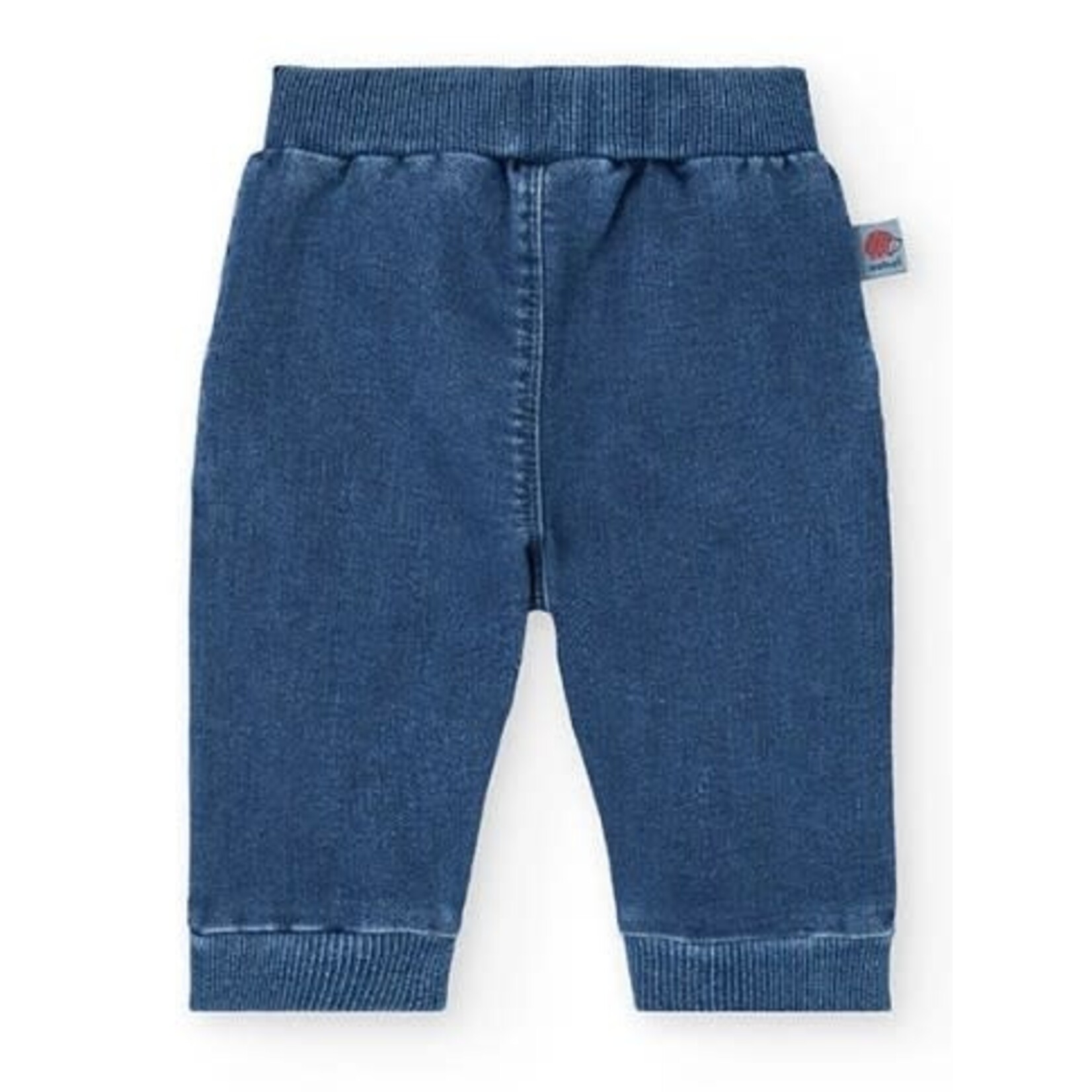 Boboli BOBOLI - Pantalon bébé en tricot bleu