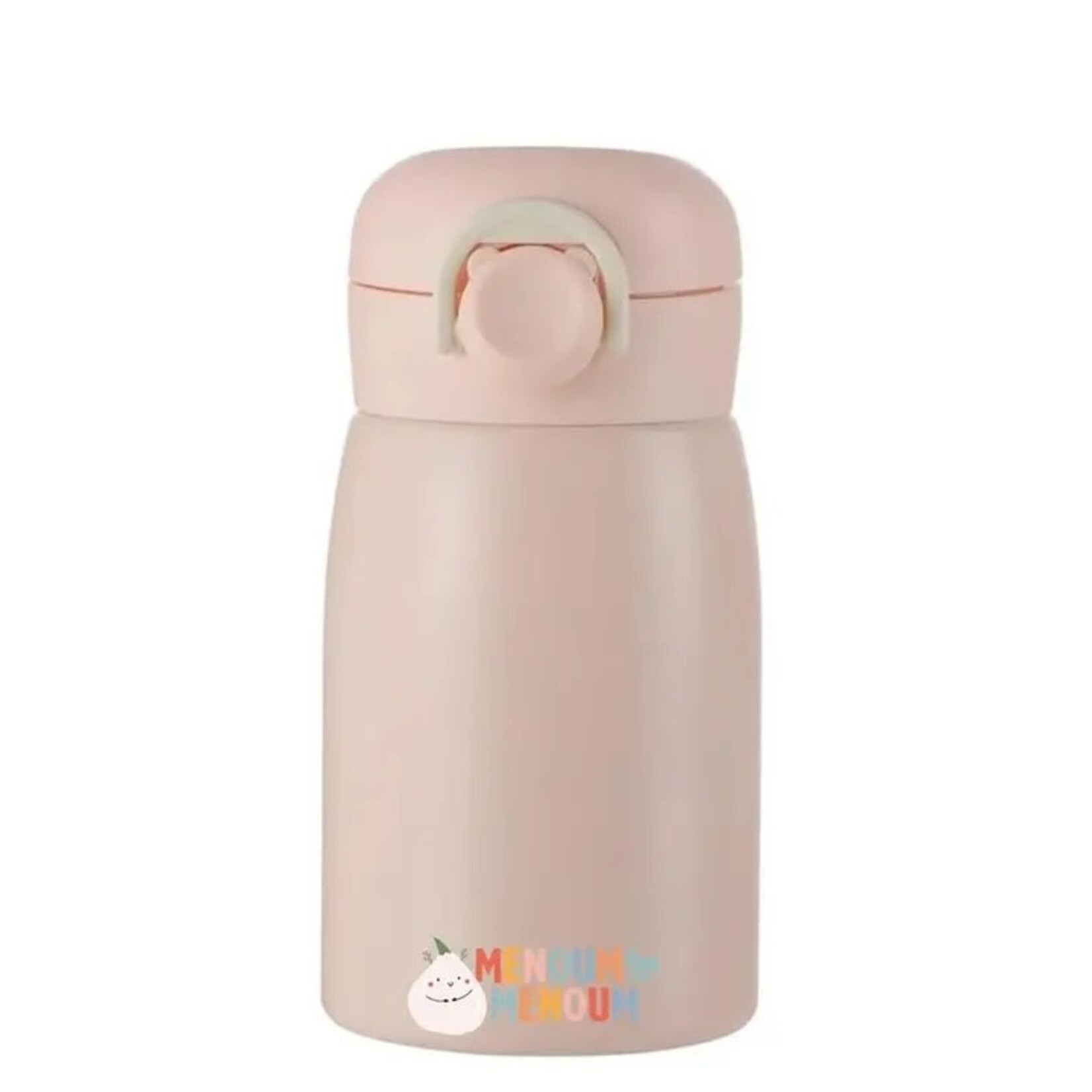 Menoum Menoum Menoum Menoum - Insulated Bottle 'My Little Bottle' - Pink
