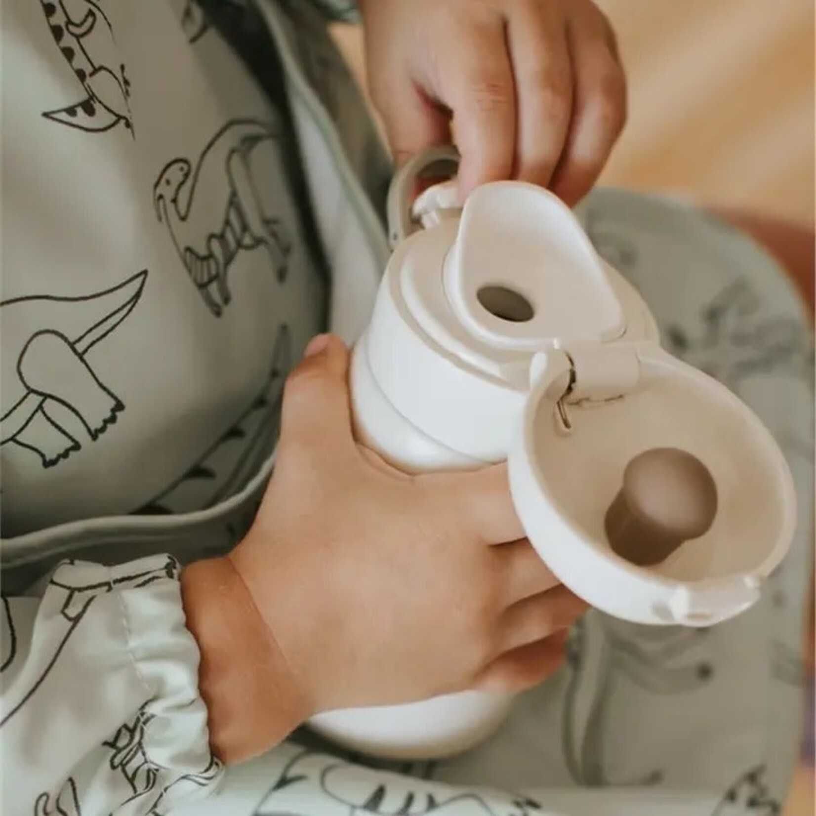 Menoum Menoum Menoum Menoum - Bouteille isolée 'Ma Petite Bouteille' - Rose