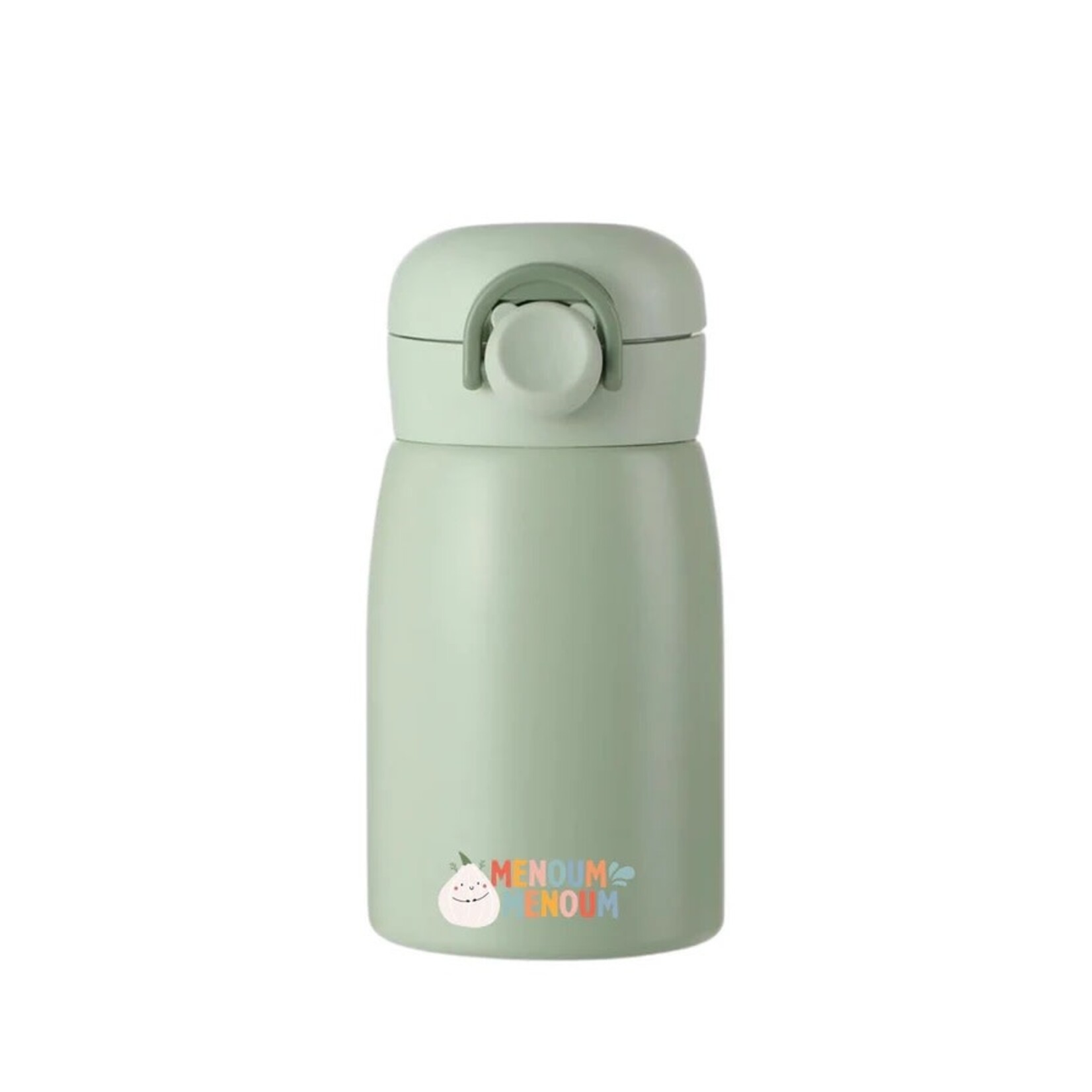 Menoum Menoum Menoum Menoum - Insulated Bottle 'My Little Bottle' - Sage