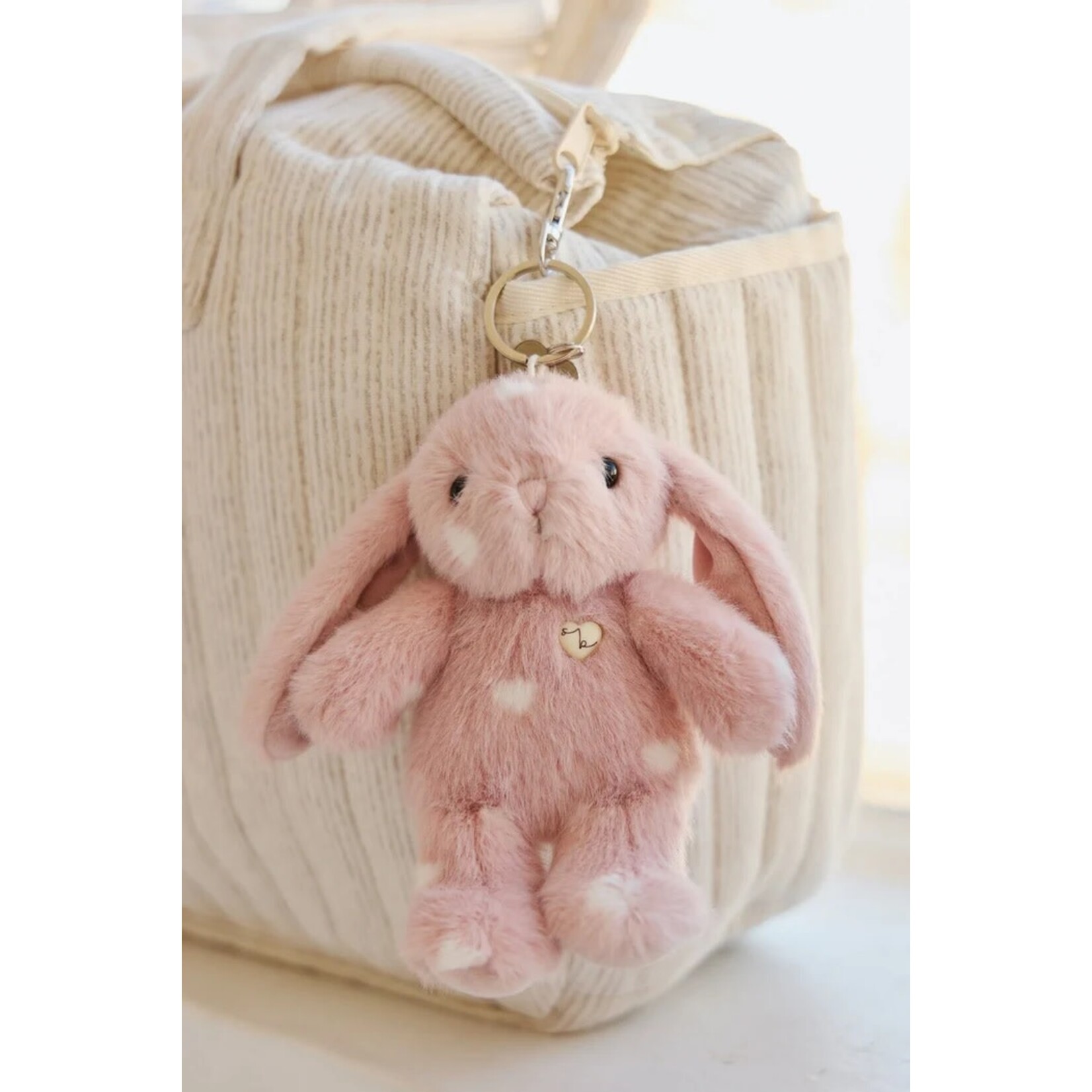 Veille sur toi VEILLE SUR TOI - Snuggle Bunnies Keychain 'Penelope The Bunny - Little Love'