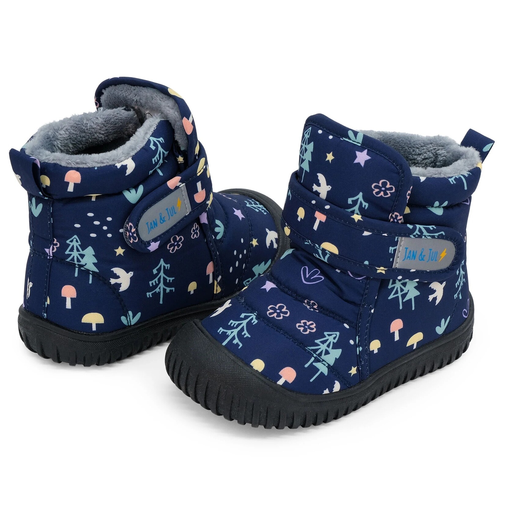 JAN&JUL JAN&JUL - Bottillons  'Toasty-Dry Booties' - Forêt Marine