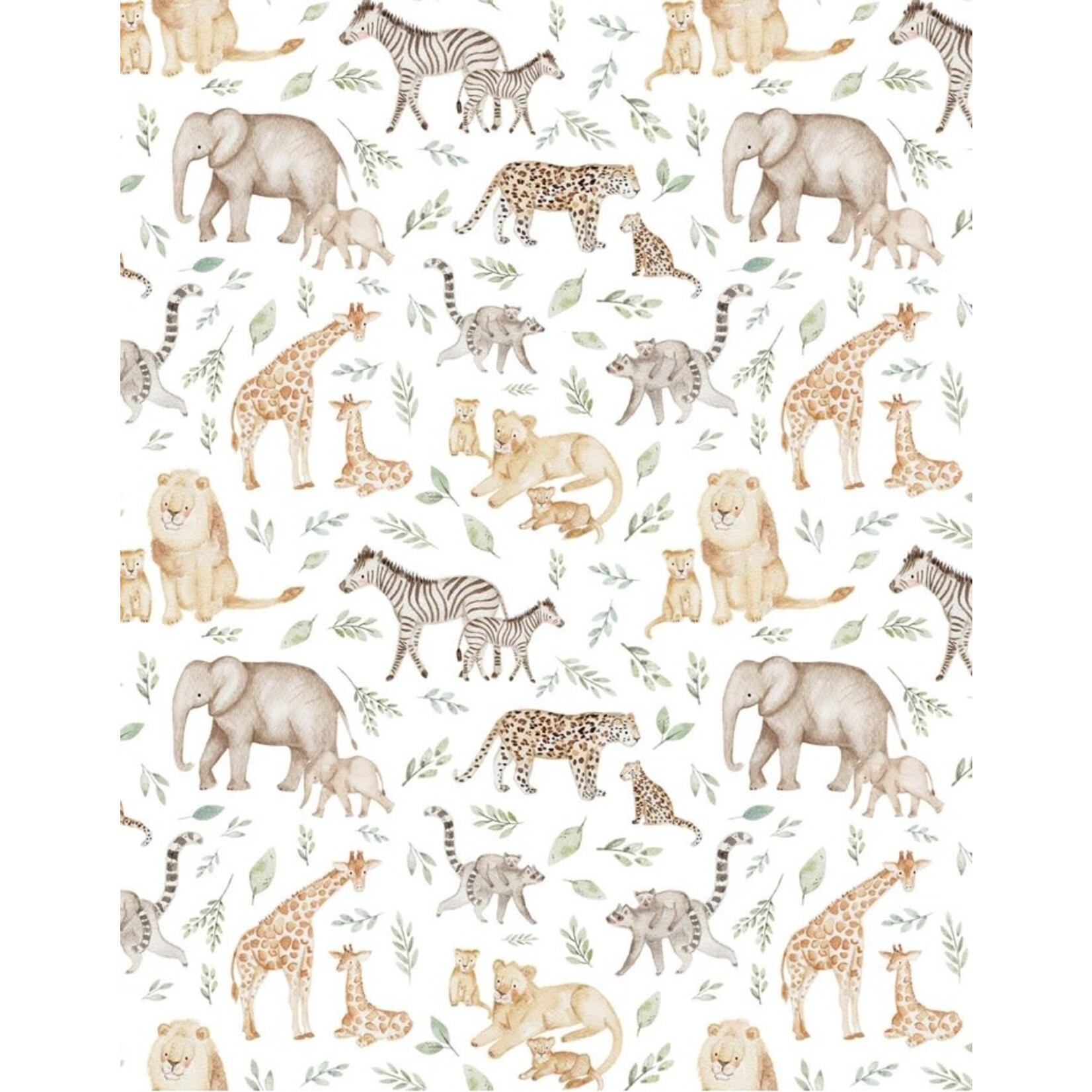 Veille sur toi VEILLE SUR TOI - Mini-couverture réversible de minky - Savannah