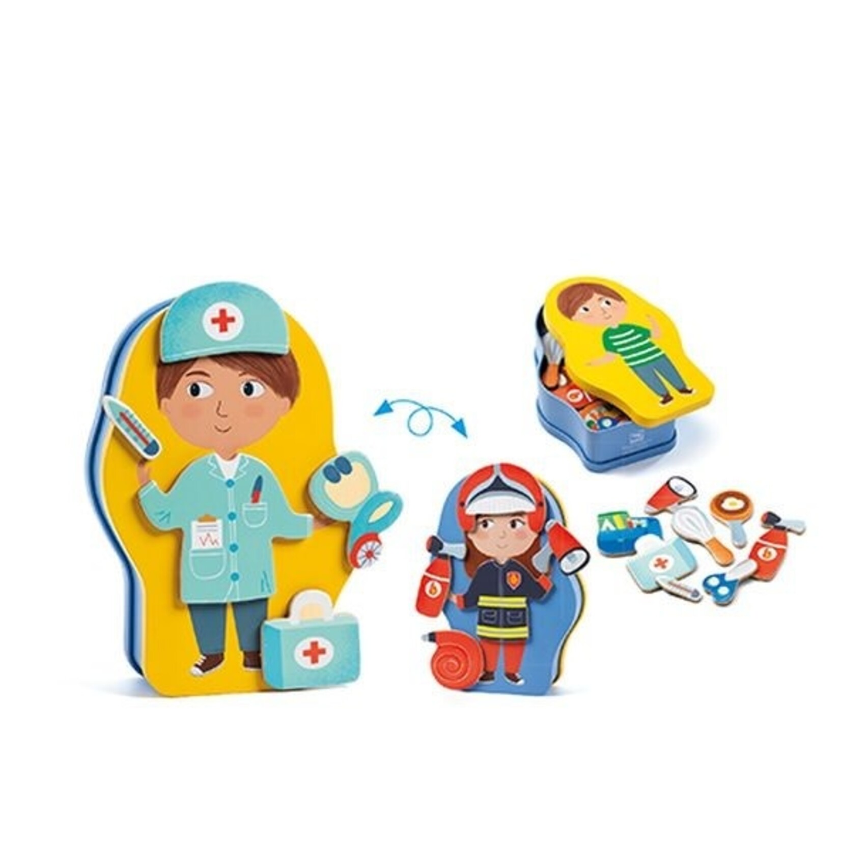 Djeco DJECO - Magnetic game 'Magnetic's / Jobissimo'