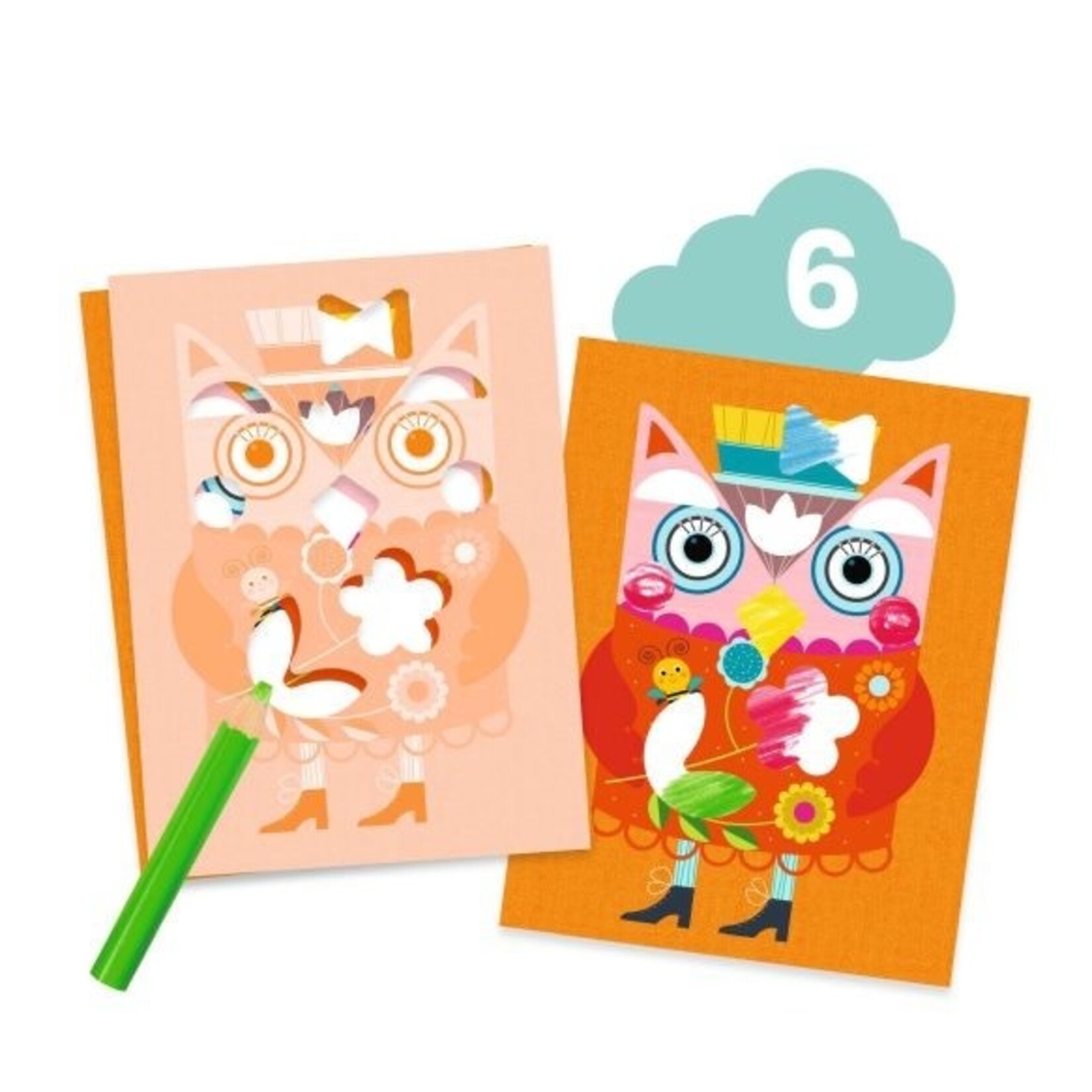 Djeco DJECO - Coffret activité / Le chat et ses amis