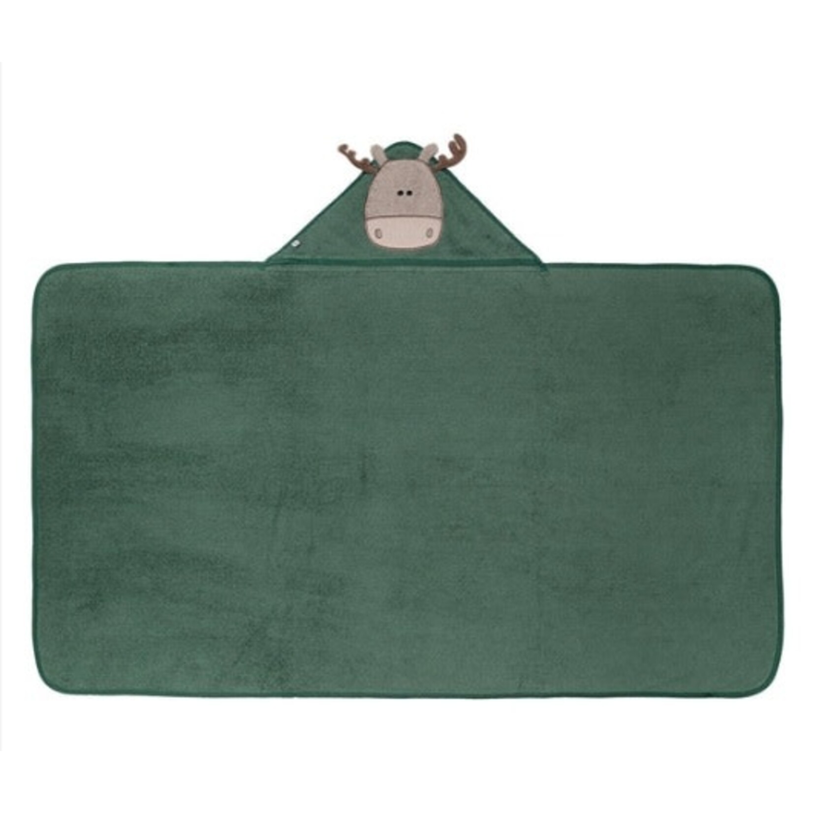 Perlimpinpin PERLIMPINPIN - Toddler Hooded Towel - Moose