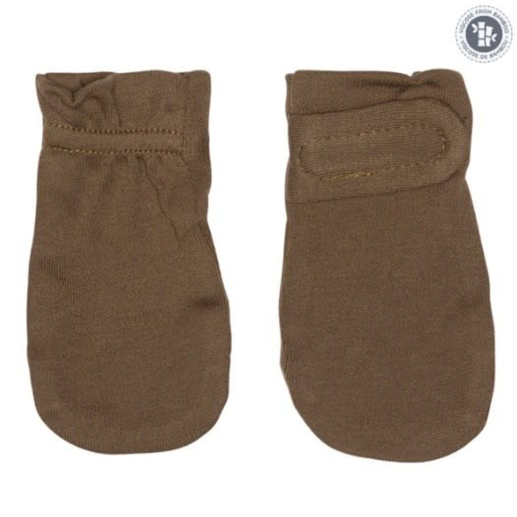 Perlimpinpin PERLIMPINPIN - Mitaines anti-égratignures en bambou - 'Moka'