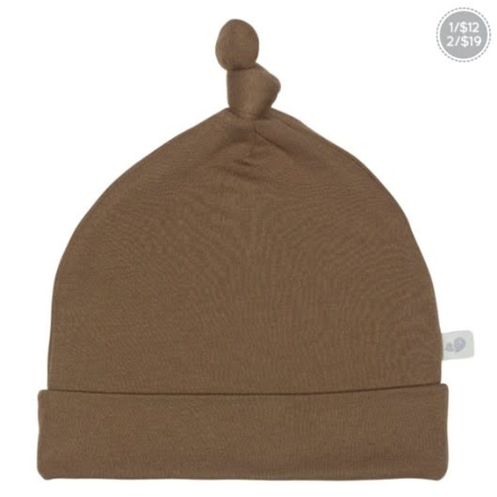 Perlimpinpin PERLIMPINPIN - Bamboo Knot Hat For Baby - 'Moka'