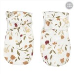Perlimpinpin PERLIMPINPIN - Bamboo Anti-Scratch Mittens - 'Floral'