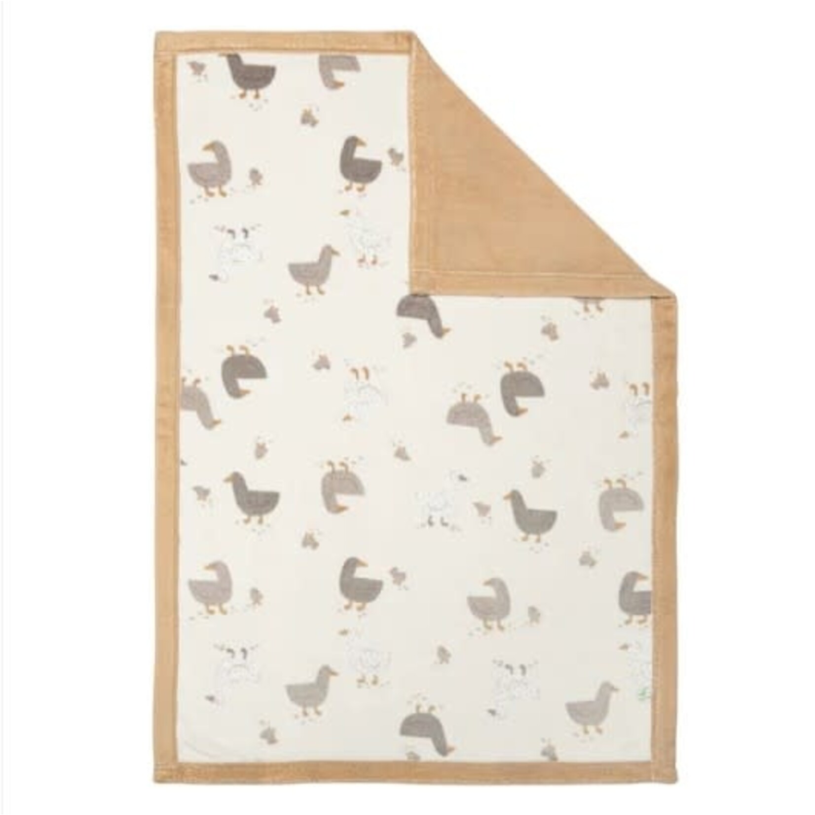 Perlimpinpin PERLIMPINPIN - Plush blanket - My cuddly toy that follows me everywhere - 'Geese'