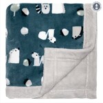 Perlimpinpin PERLIMPINPIN - Plush blanket - My cuddly toy that says cuckoo - 'Animals'