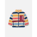 Boboli BOBOLI - Veste en polaire à rayures colorées